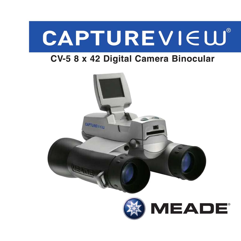 Meade CV-5 Binoculars User Manual