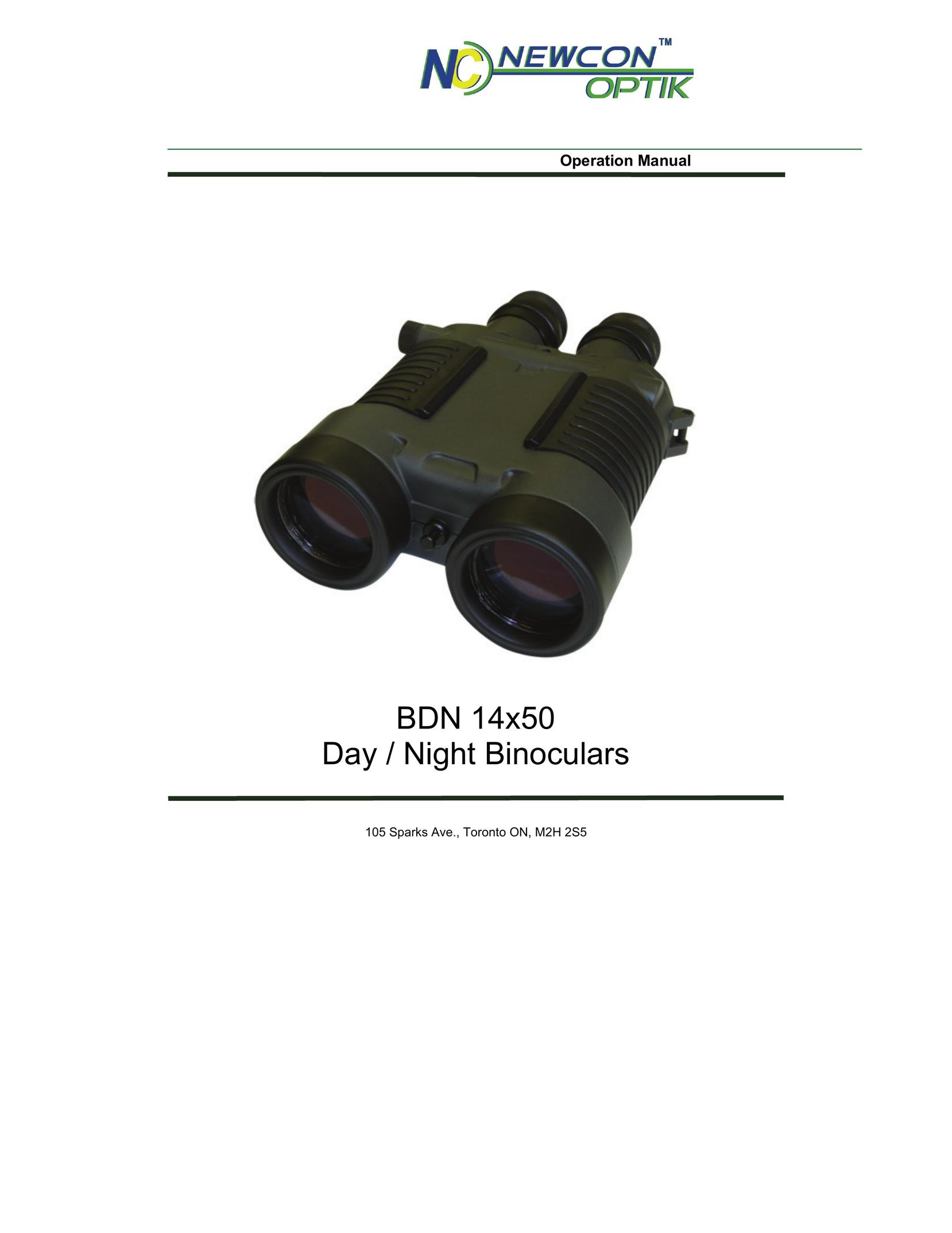 Newcon Optik BDN 14X50 Binoculars User Manual