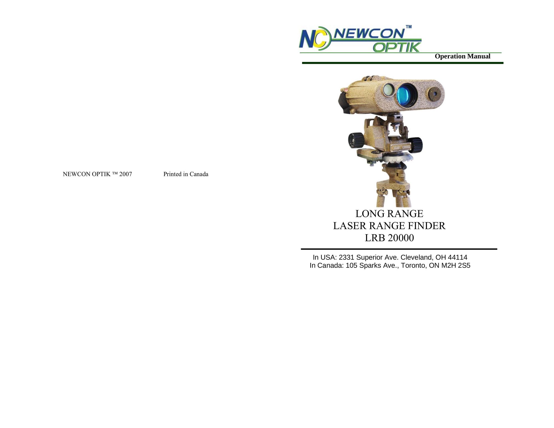 Newcon Optik LRB 20000 Binoculars User Manual