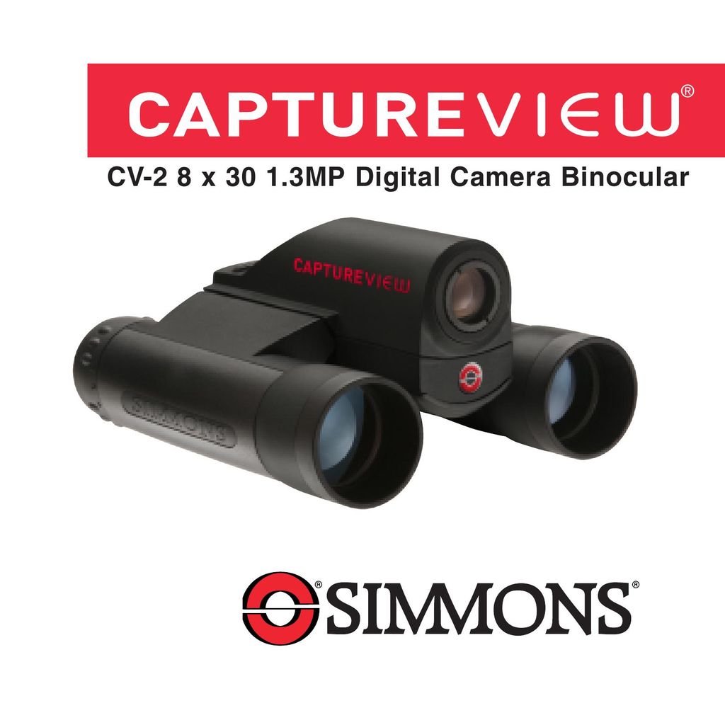 Sharp CV-2 Binoculars User Manual