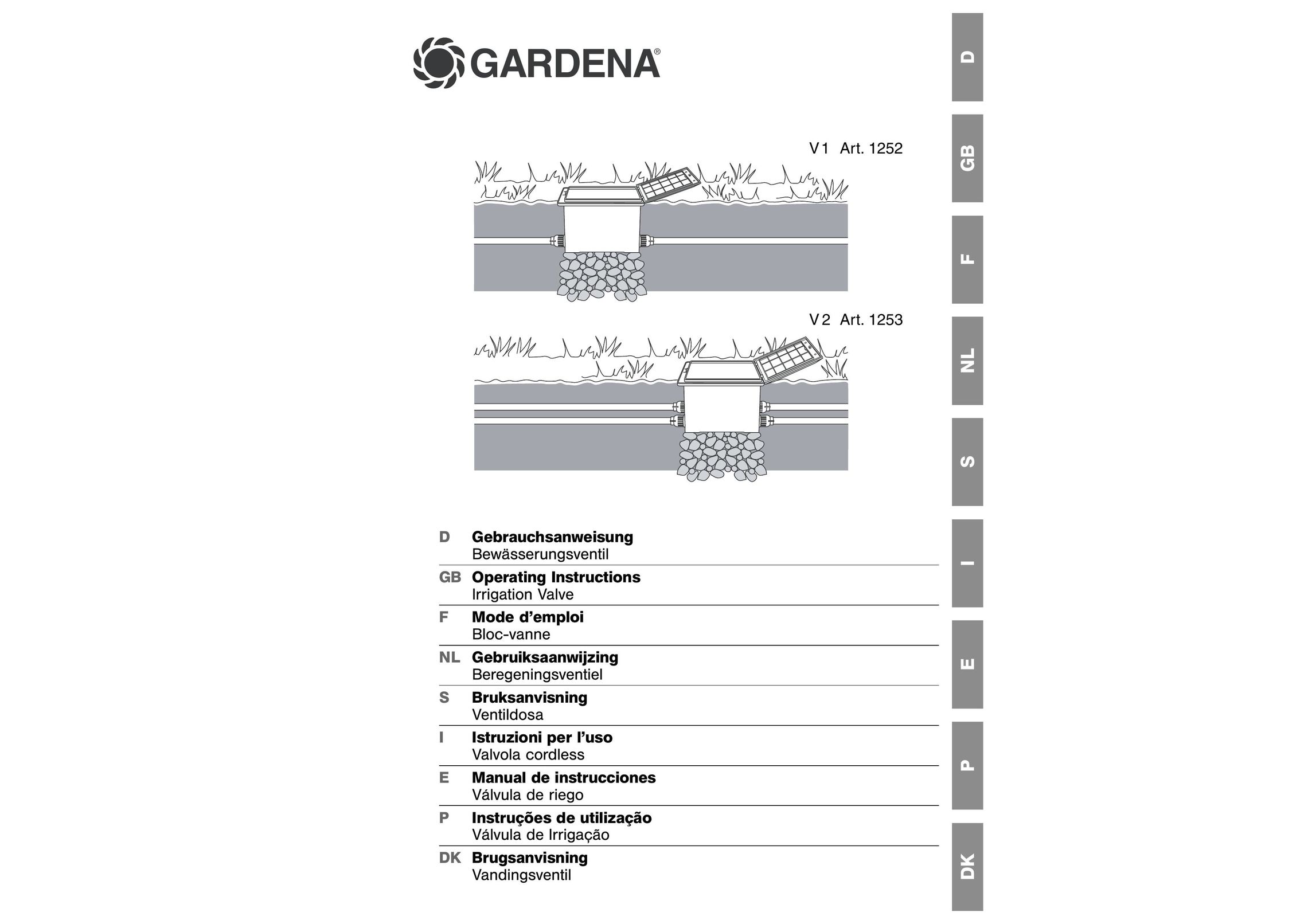 Gardena 1242/1250/1243/1244/1245 Elliptical Trainer User Manual