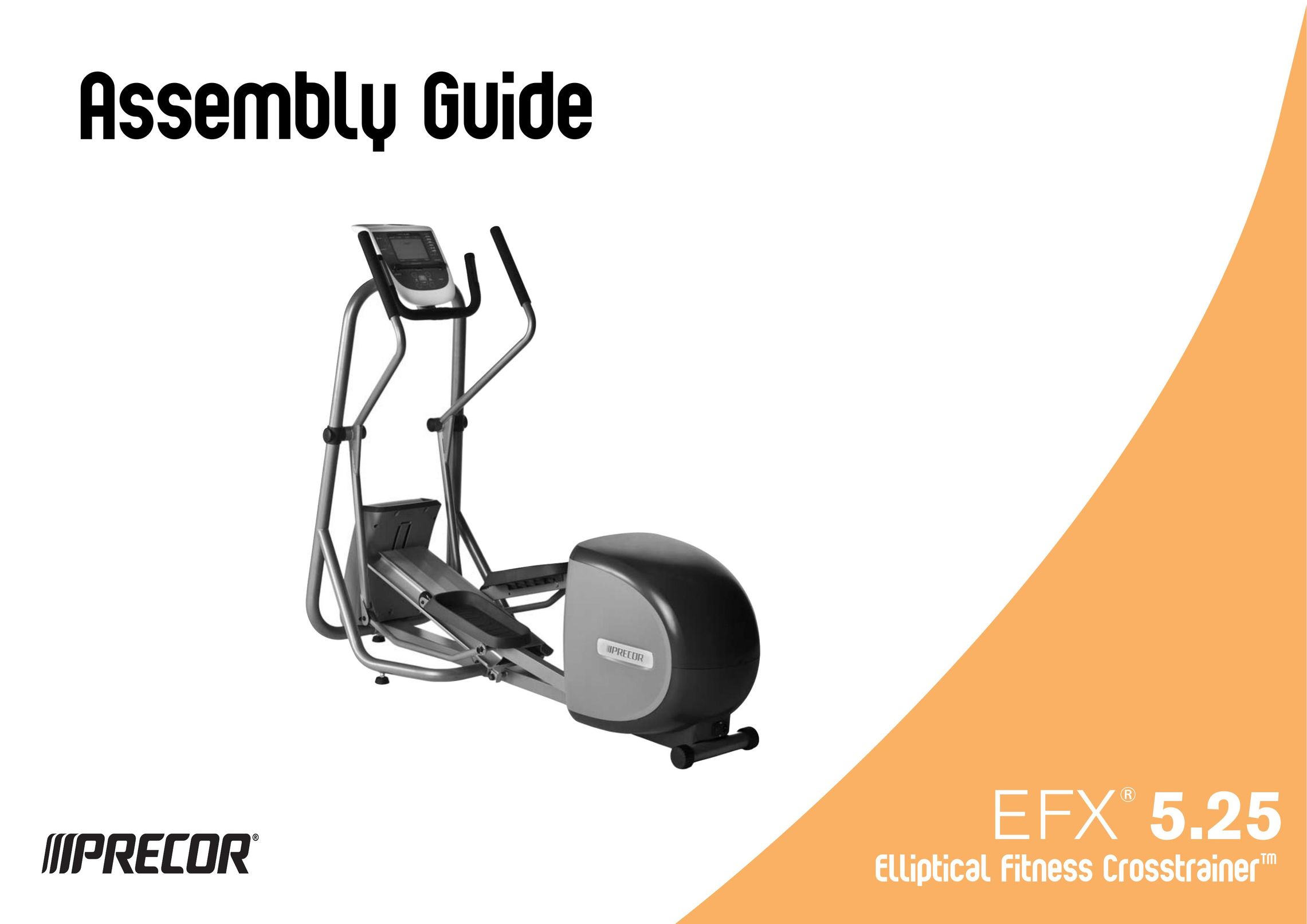 Precor EFX Elliptical Trainer User Manual