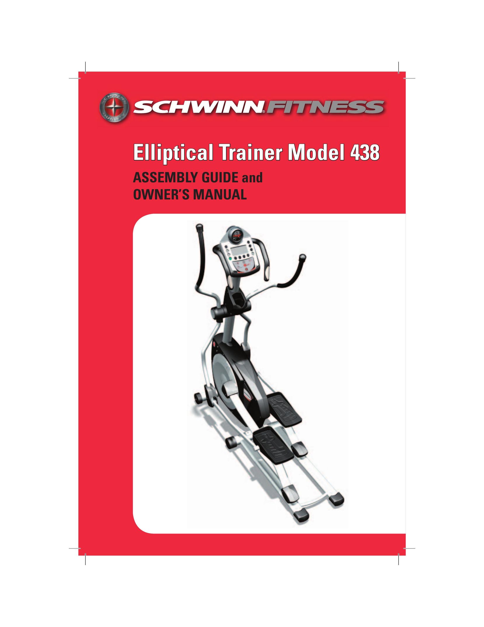 Schwinn 438 Elliptical Trainer User Manual