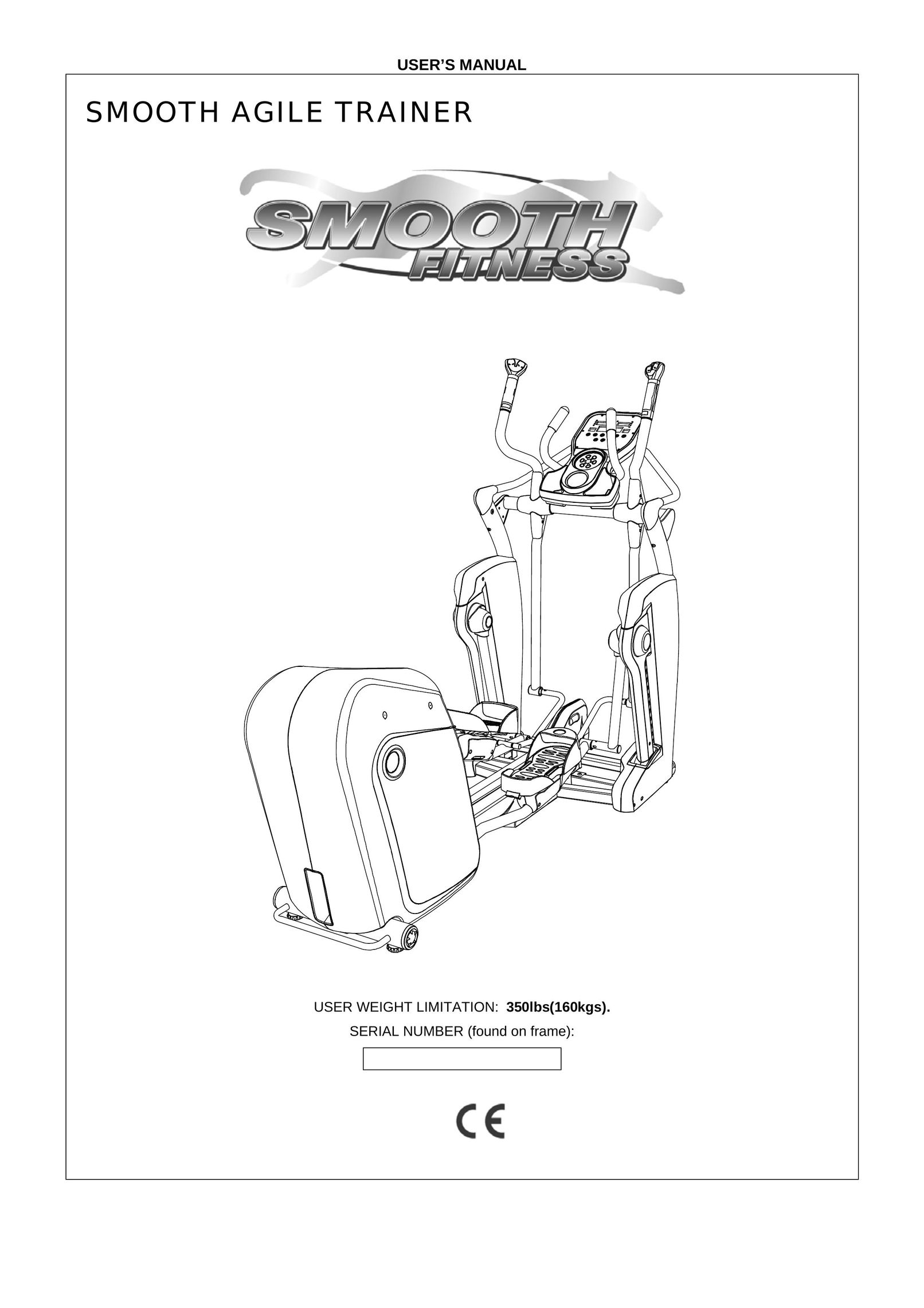 Smooth Fitness 9.25x Elliptical Trainer User Manual