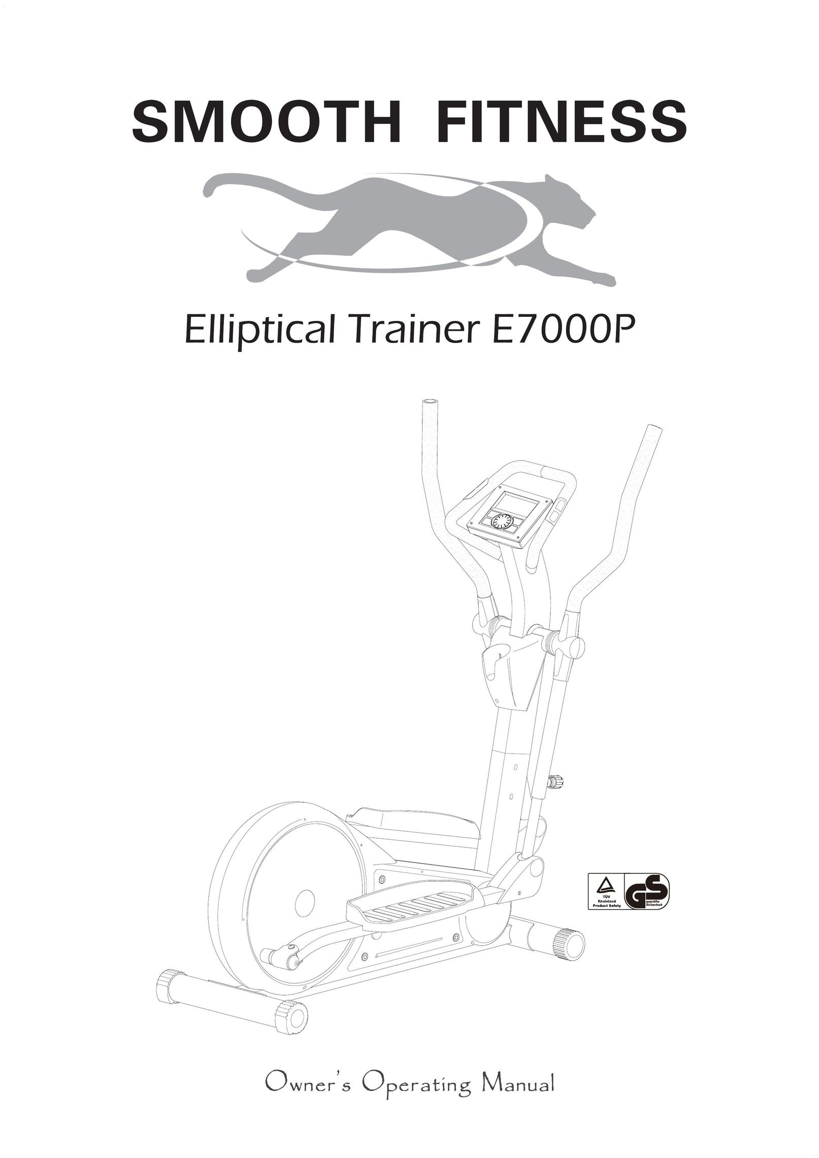 Smooth Fitness E7000P Elliptical Trainer User Manual