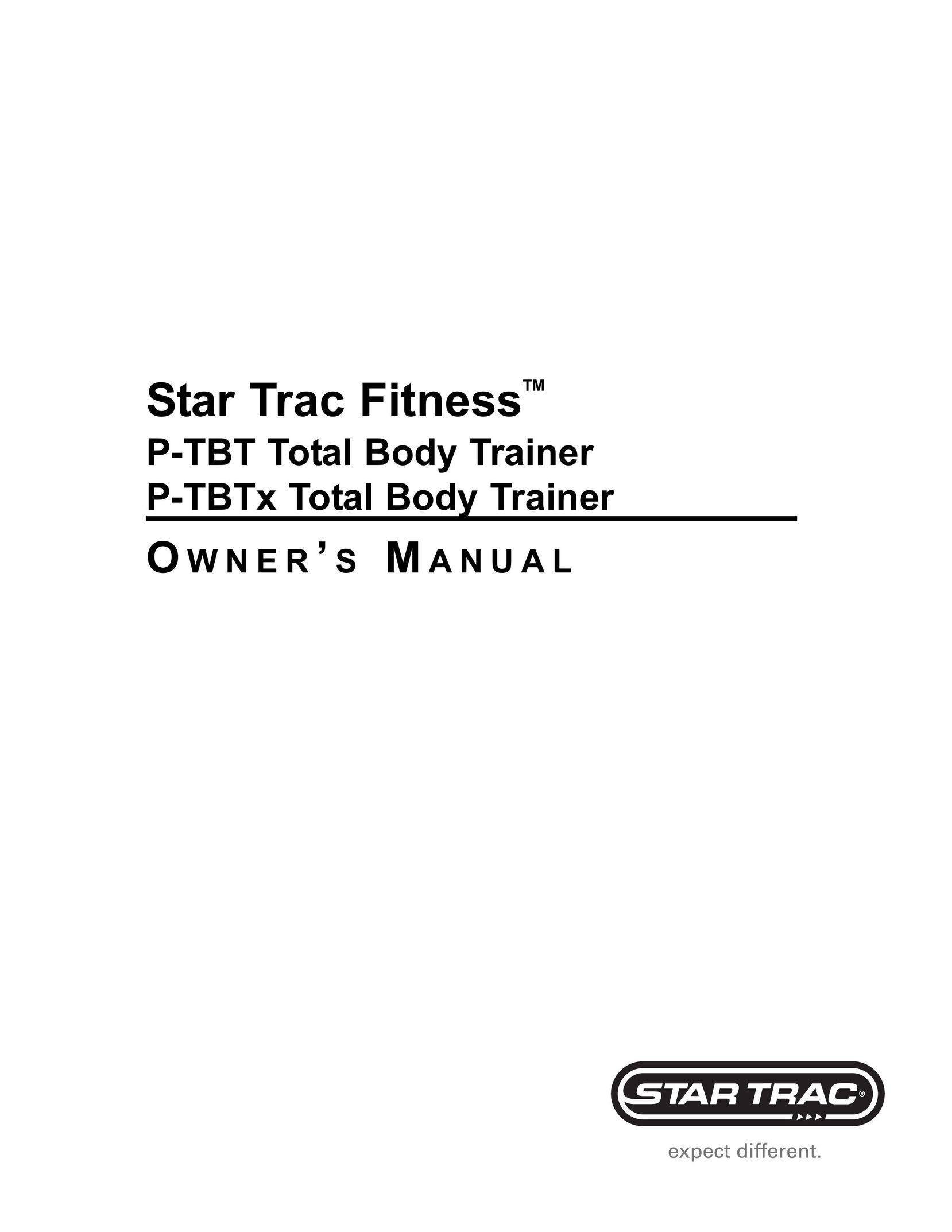 Star Trac P-TBTX Exercise Bike User Manual