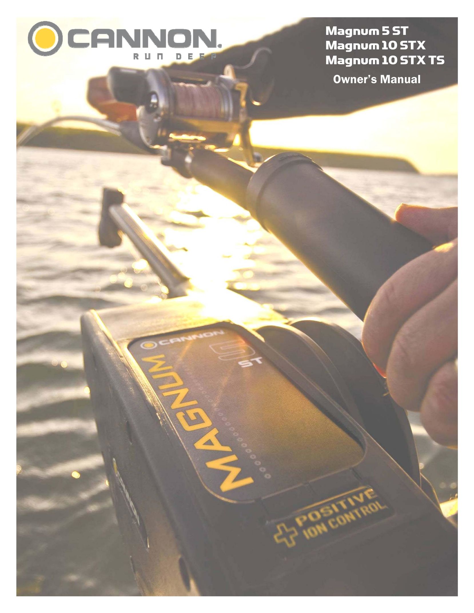 Cannon 10 STX Fishing Equipment User Manual