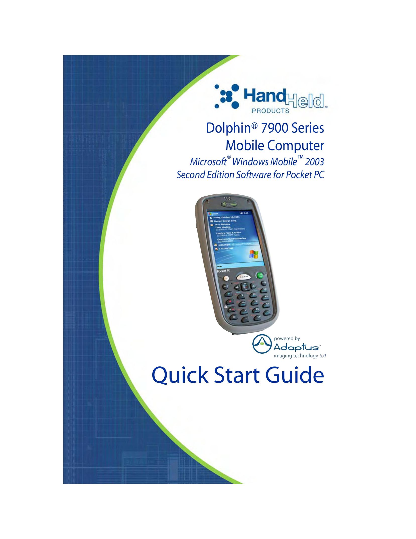 Hand Held Products 7900 Fitness Electronics User Manual