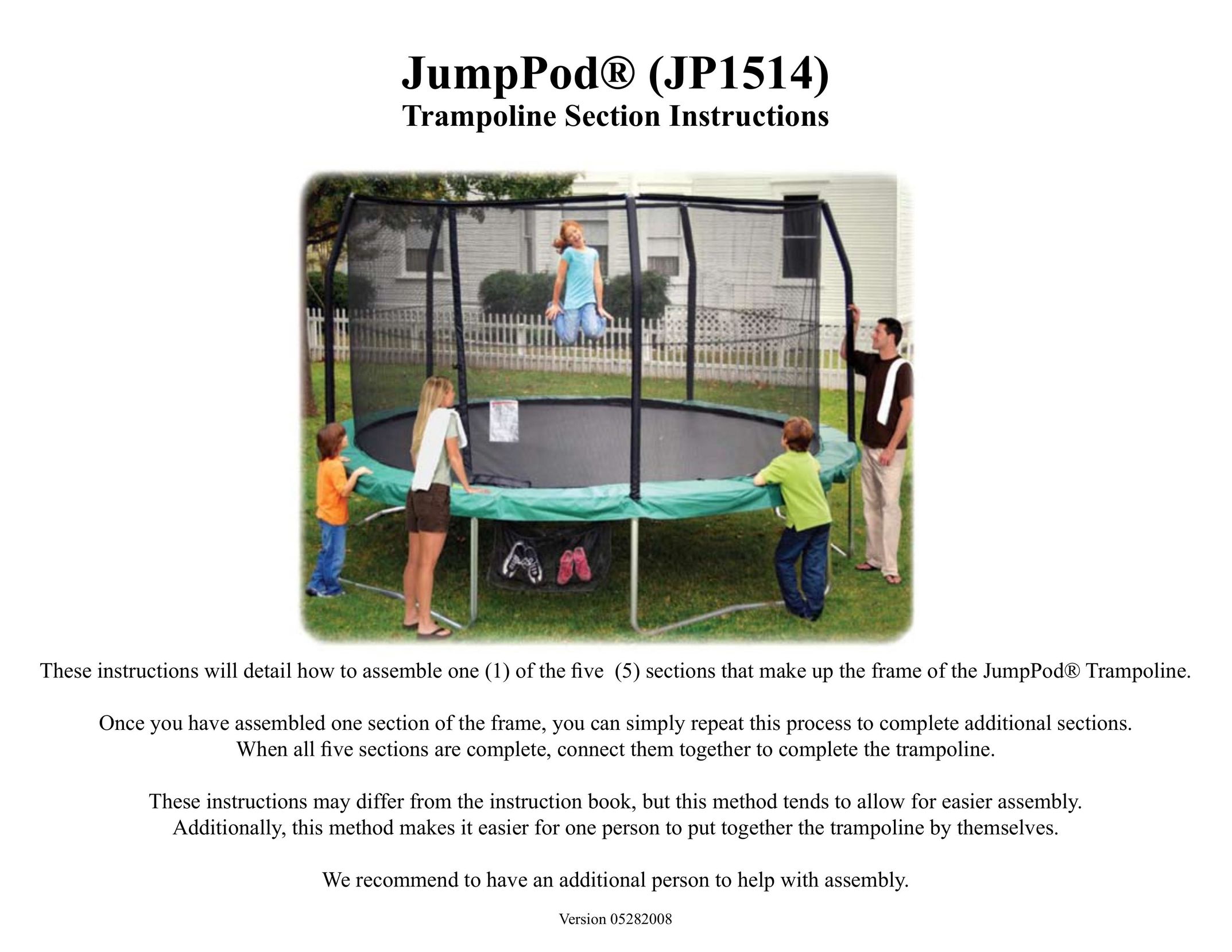 Jumpking JP1514 Fitness Equipment User Manual