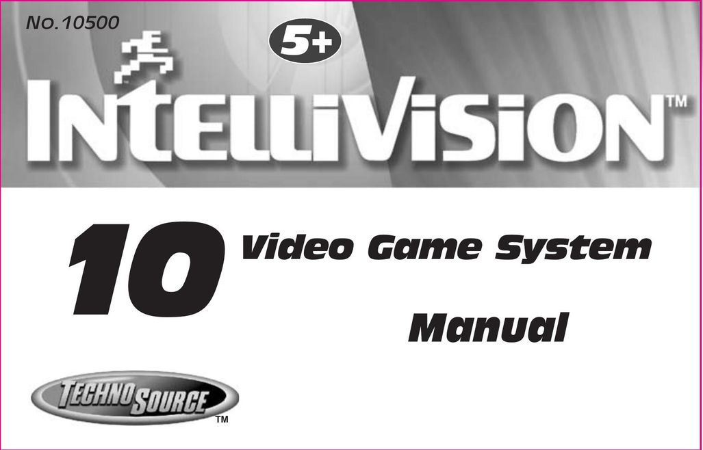 Intellivision Productions 10Video Games User Manual