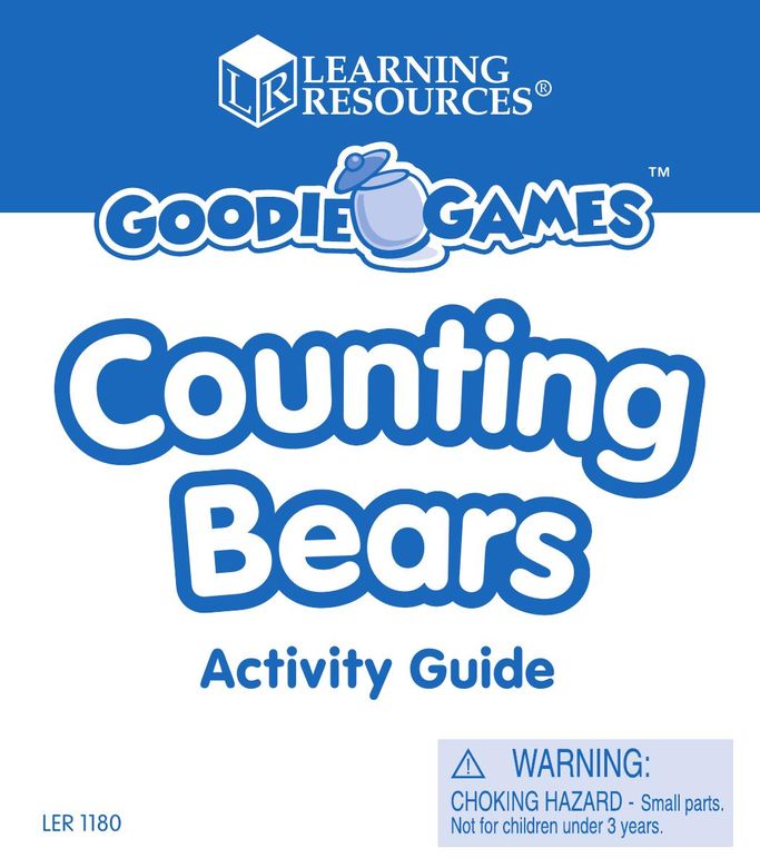 Learning Resources LER 1180 Games User Manual