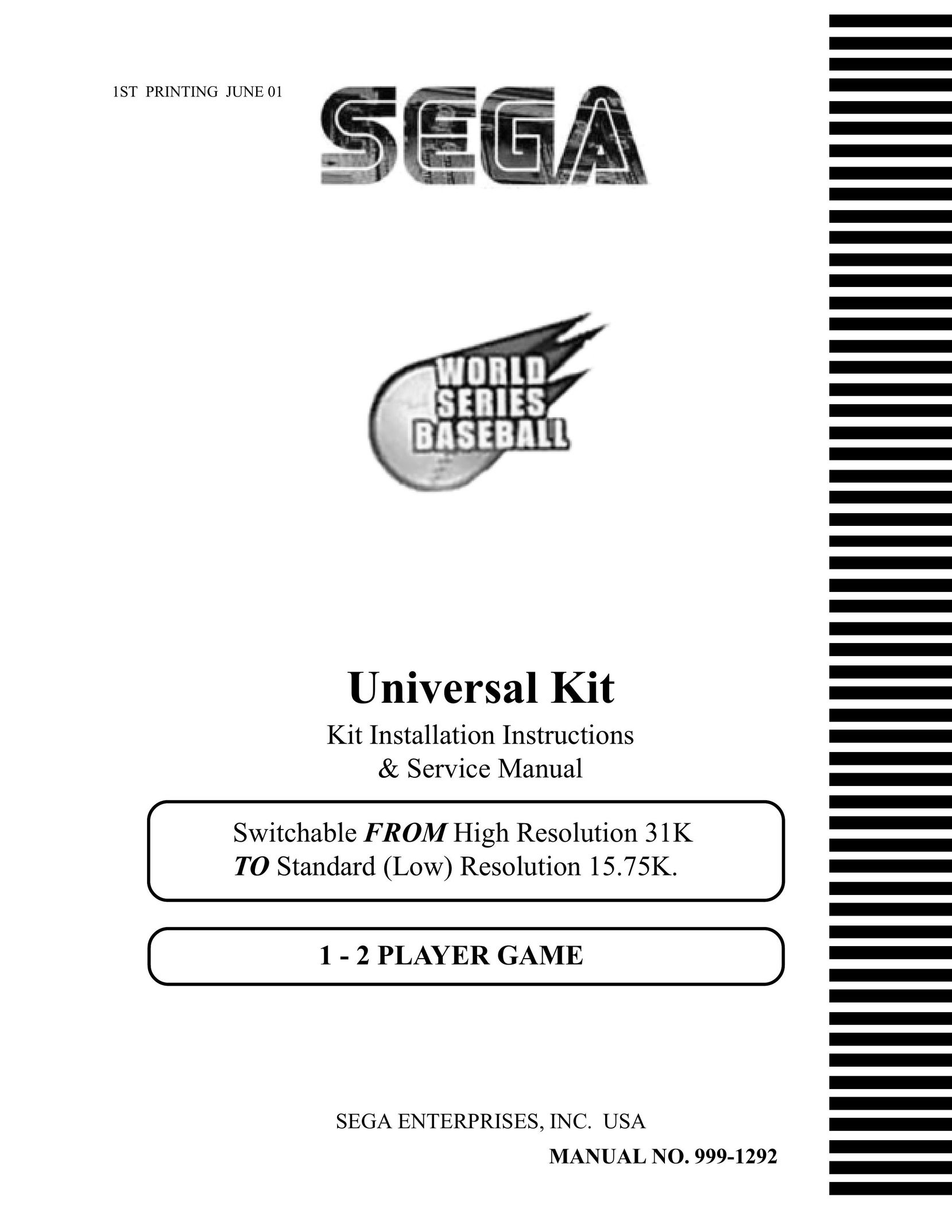 LG Electronics Universal Kit Games User Manual