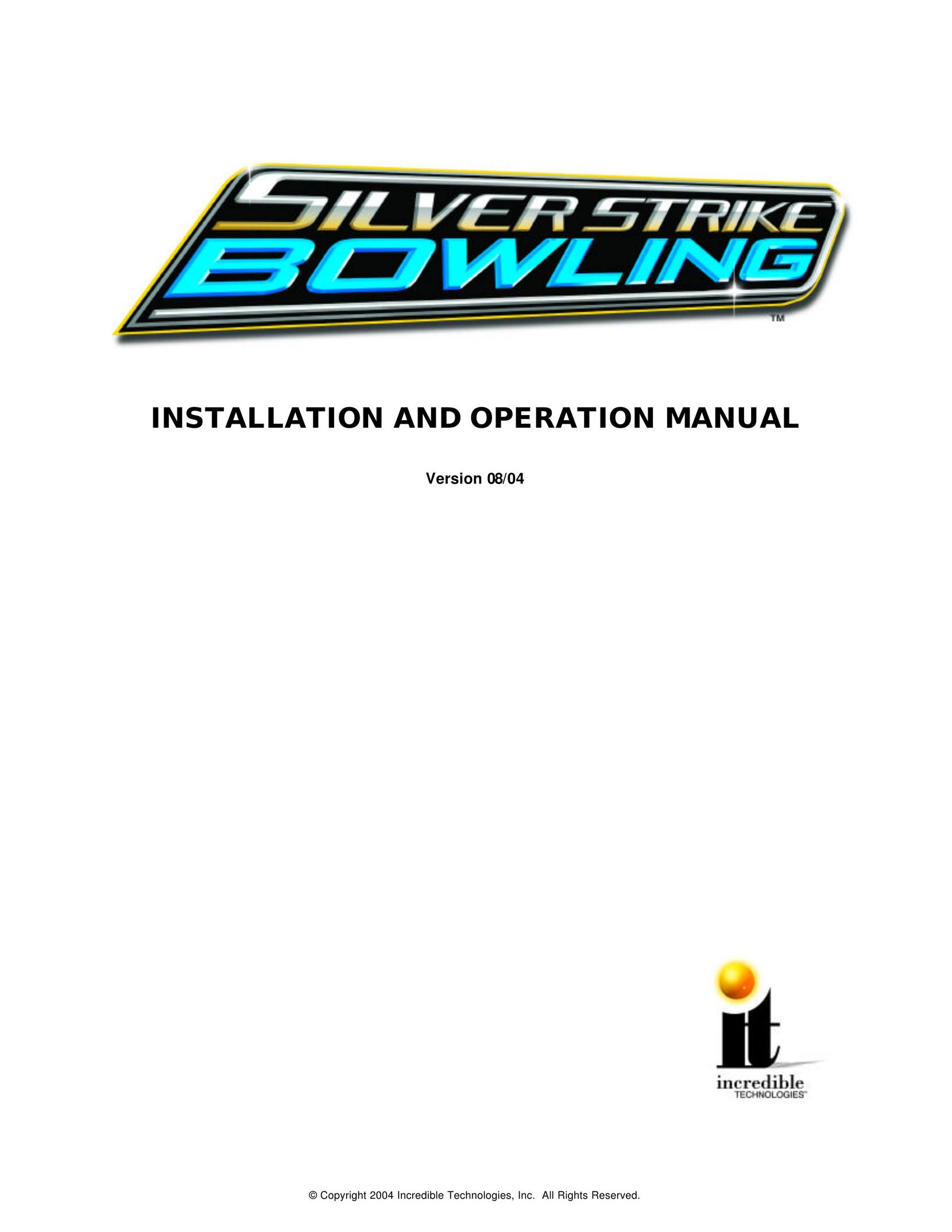 Nighthawk SILVER STRIKE BOWLING Games User Manual