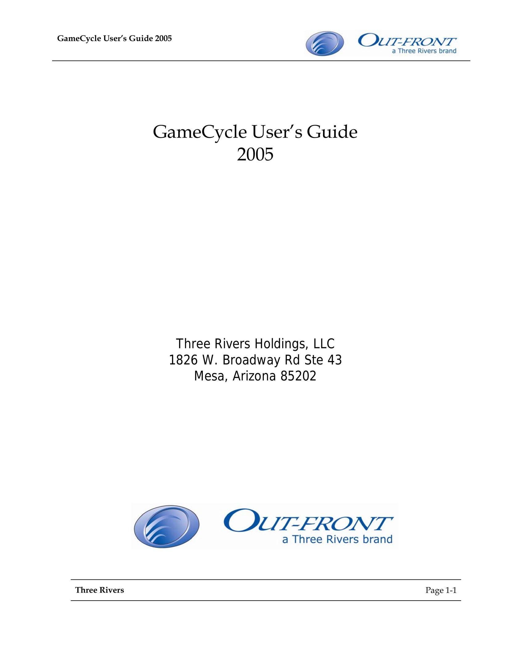 Nintendo GameCycle Games User Manual