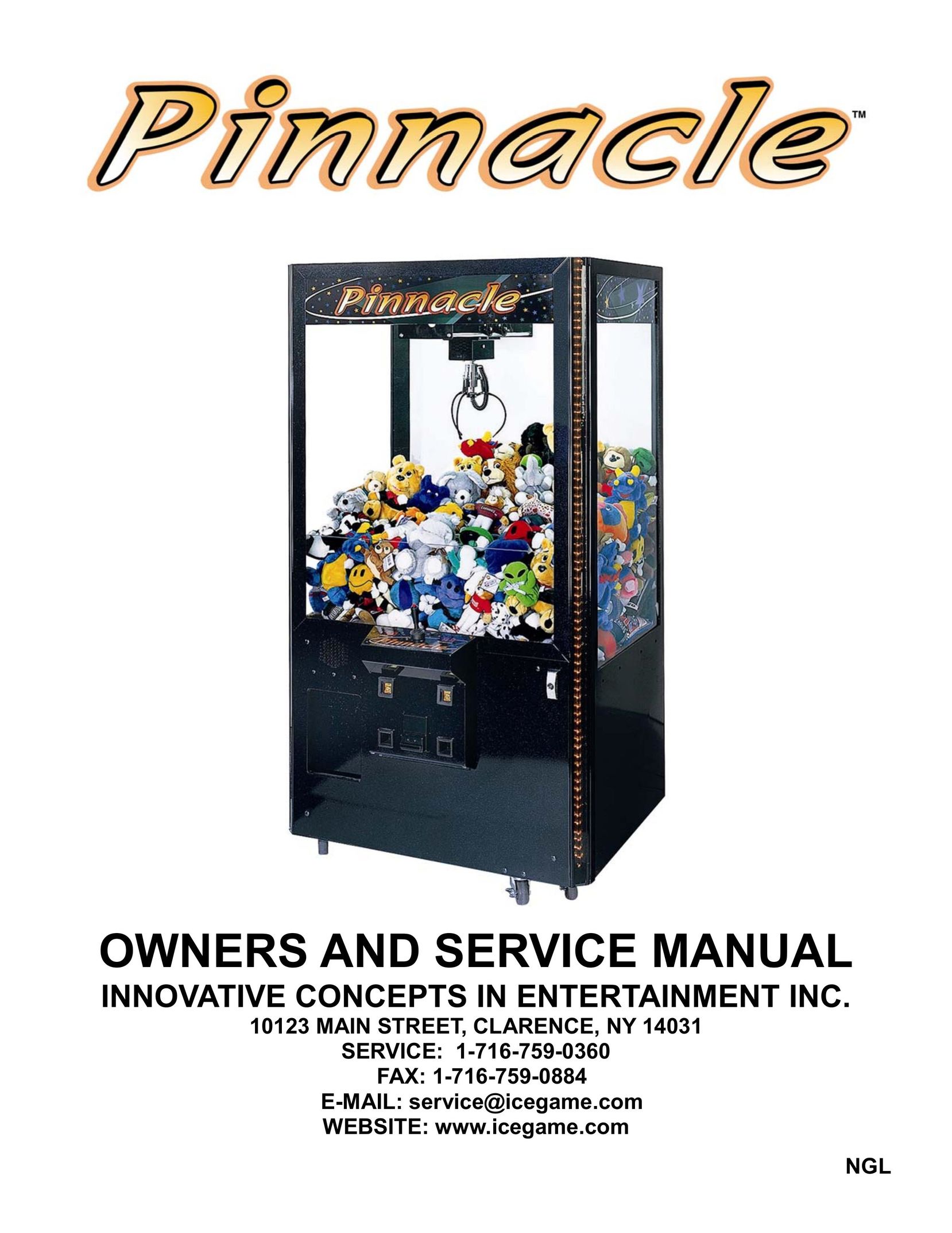 Pinnacle Speakers WH6-120-6 Games User Manual
