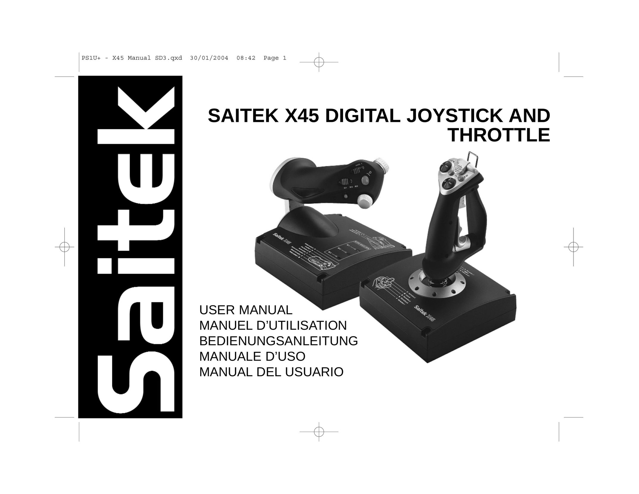 Saitek X45 Games User Manual