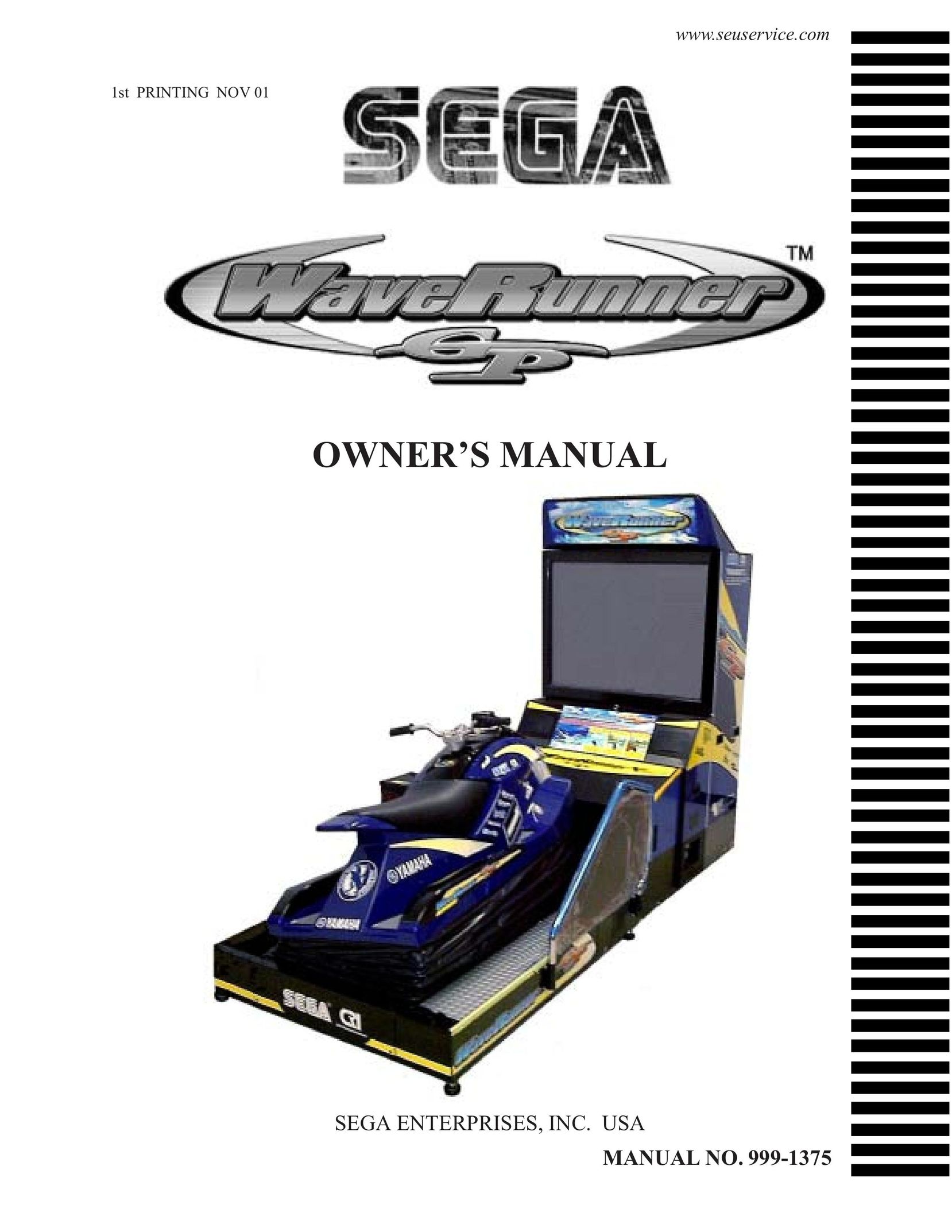 Sega WaveRunner Games User Manual