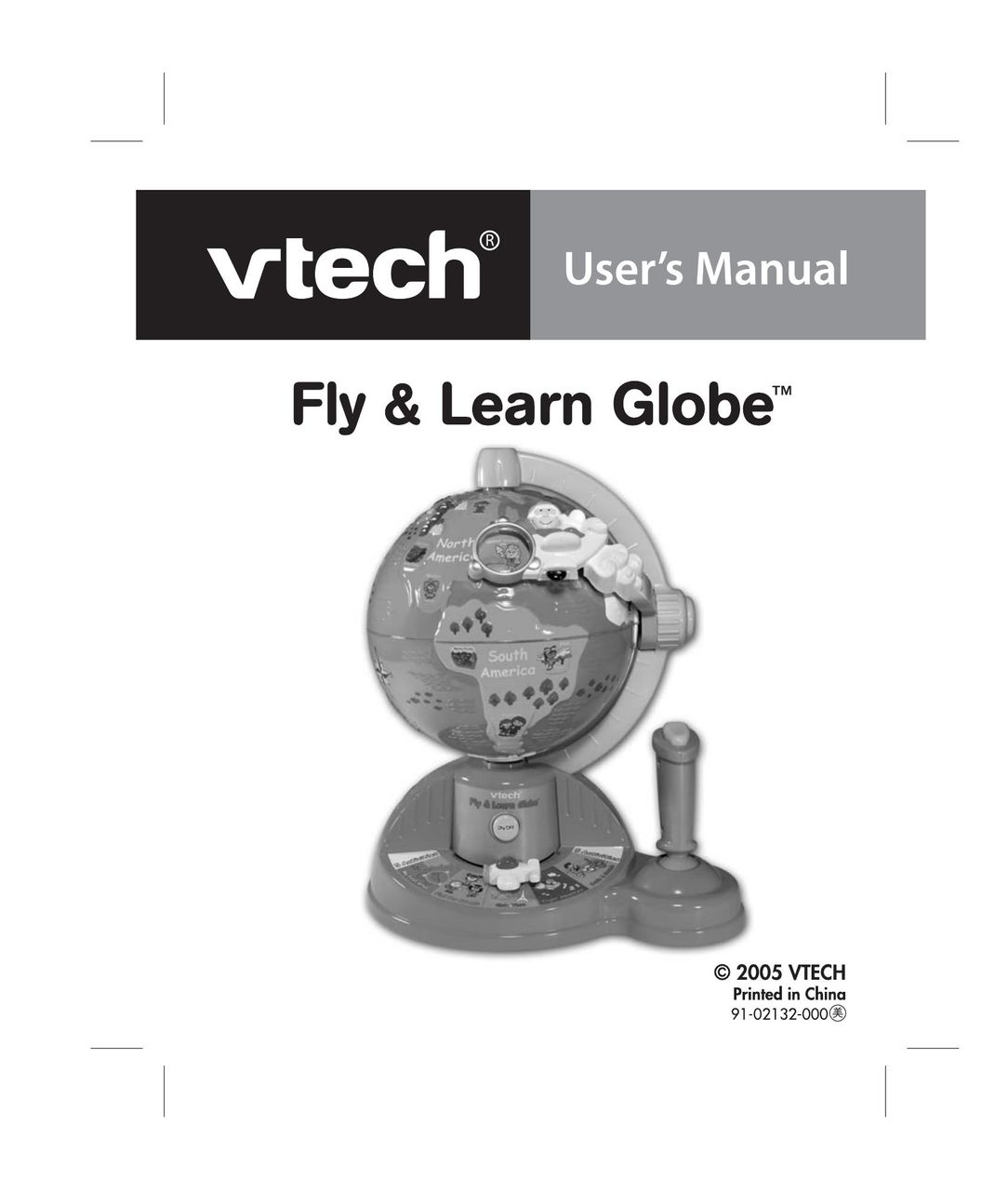 VTech Fly & Learn Globe Games User Manual