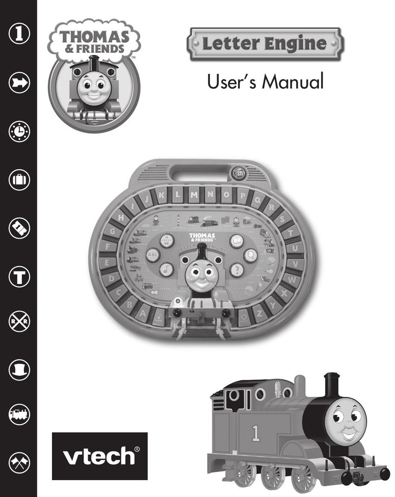 VTech Letter Engine Games User Manual