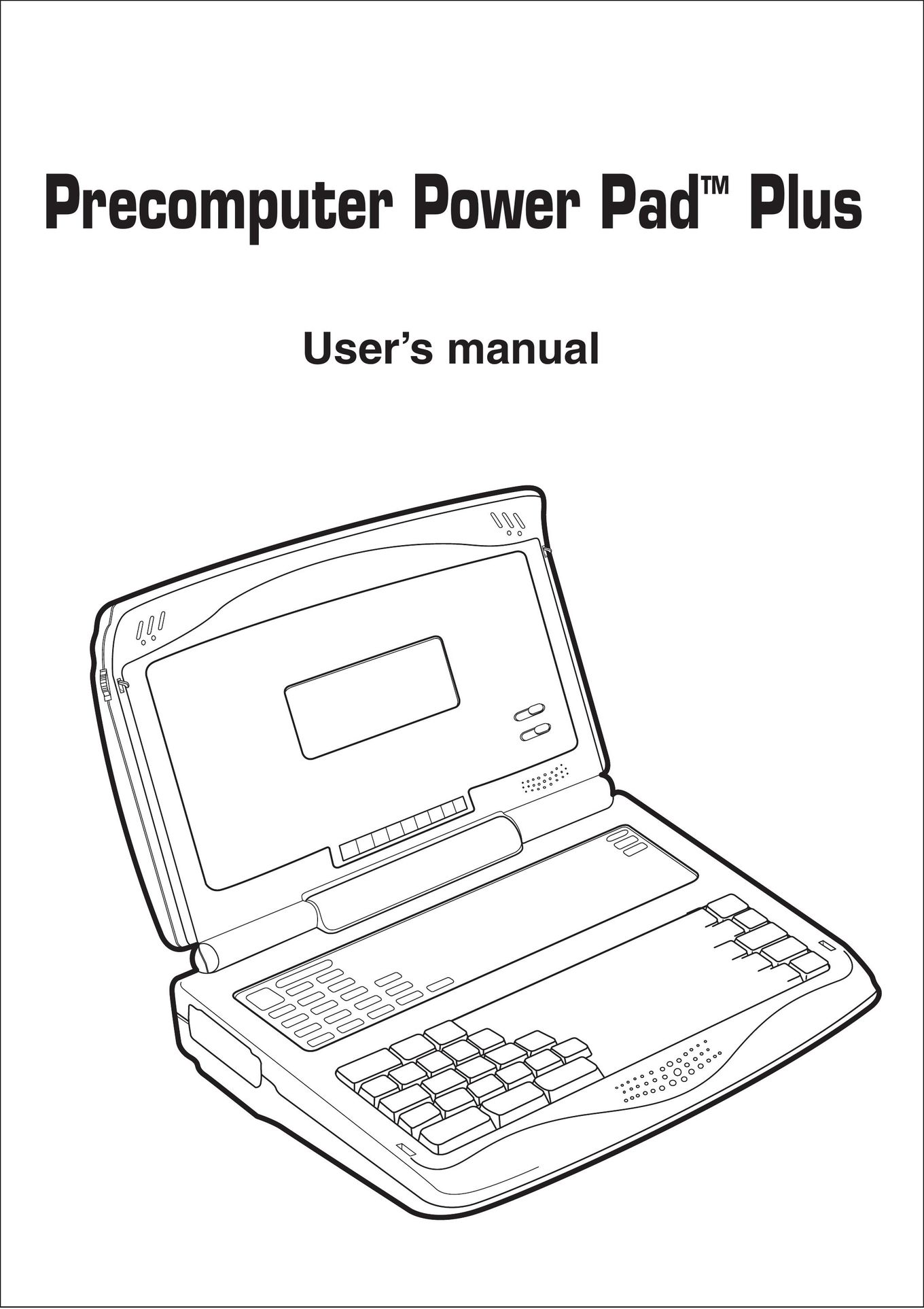 VTech Precomputer Power Pad Plus Games User Manual