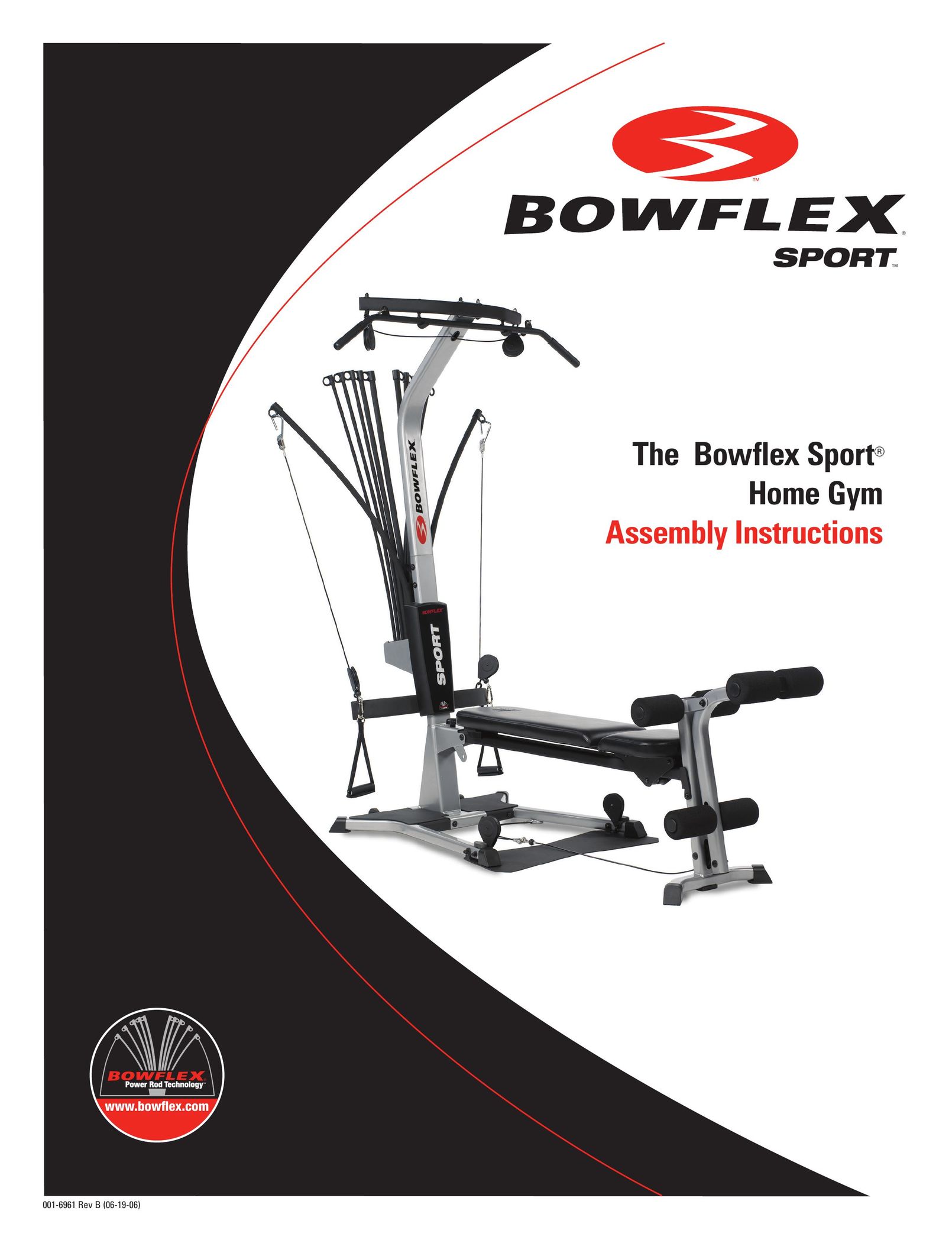Bowflex 001-6961 Home Gym User Manual