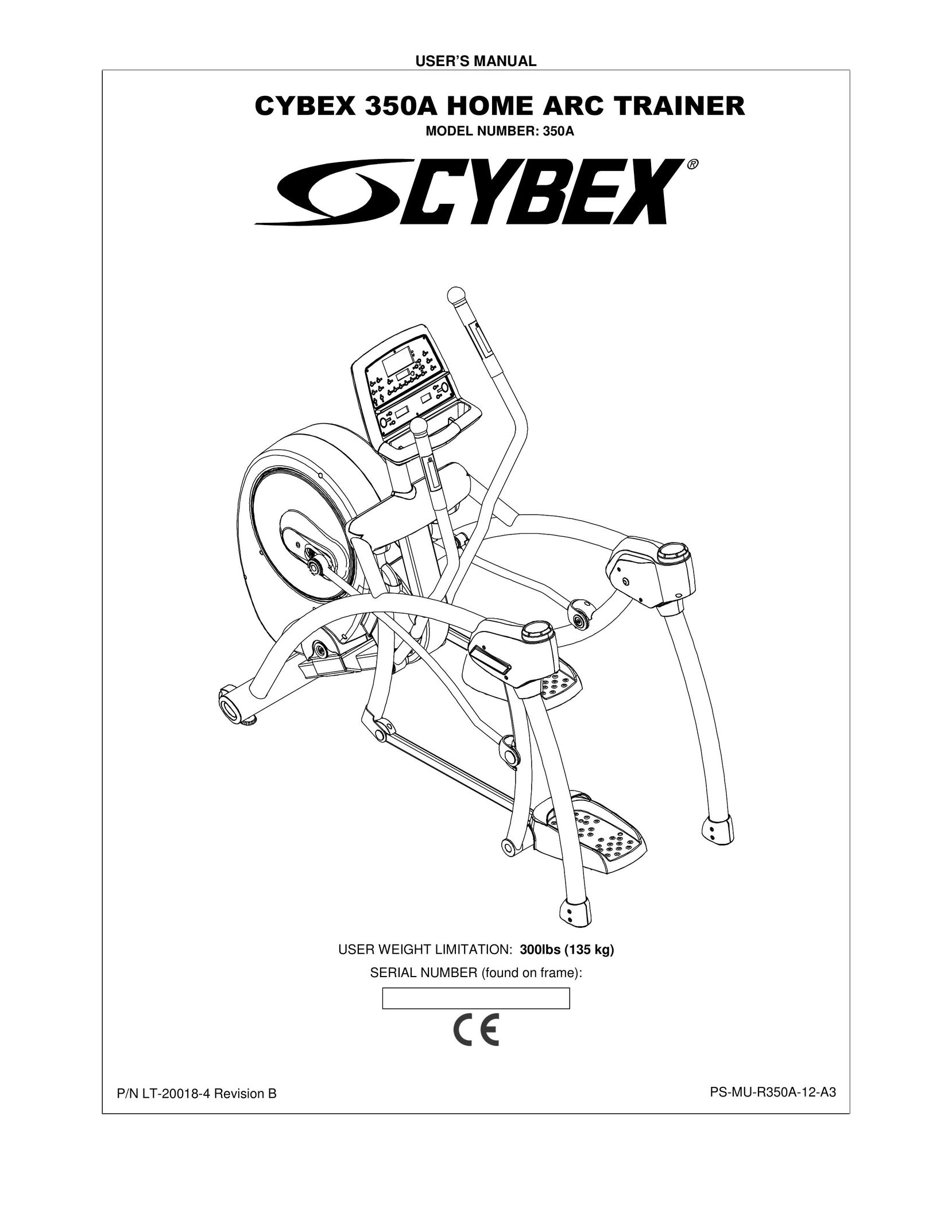 Cybex International 350A Home Gym User Manual