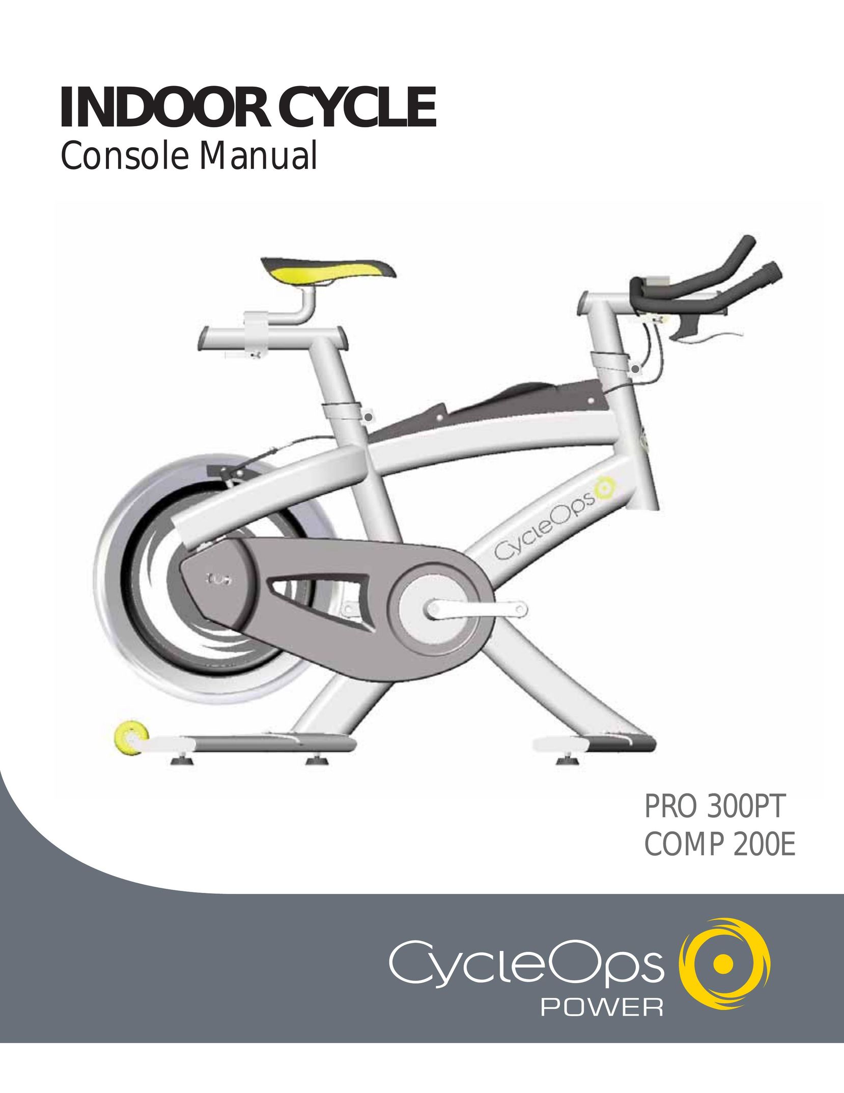 CycleOps PRO 300PT Home Gym User Manual