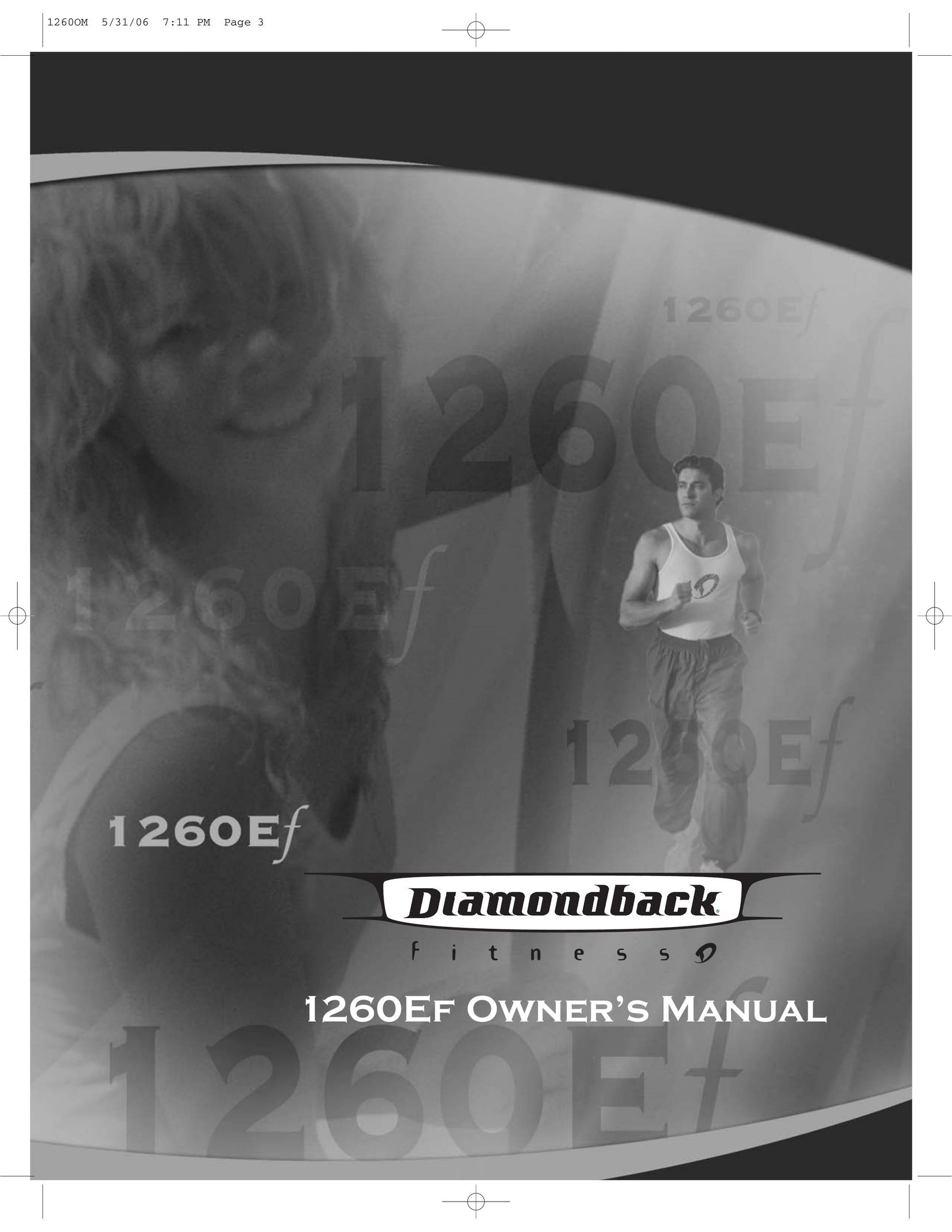 Diamondback 1260Ef Home Gym User Manual