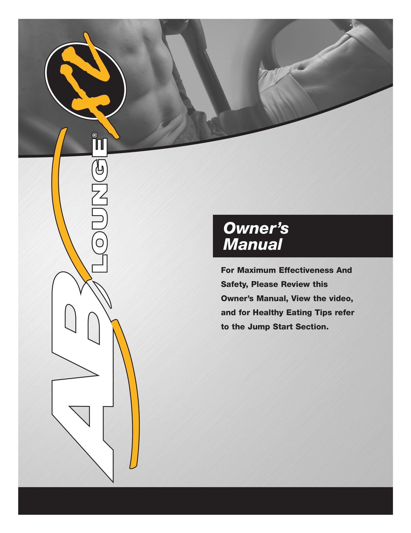 Fitness Quest Quest Ab Lounge XL System Home Gym User Manual