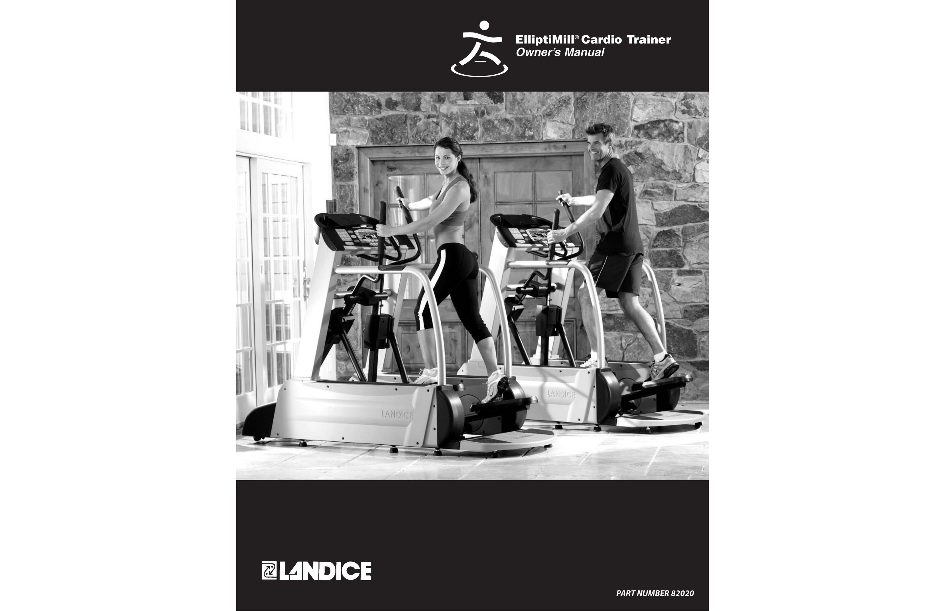 Landice ElliptiMill Home Gym User Manual