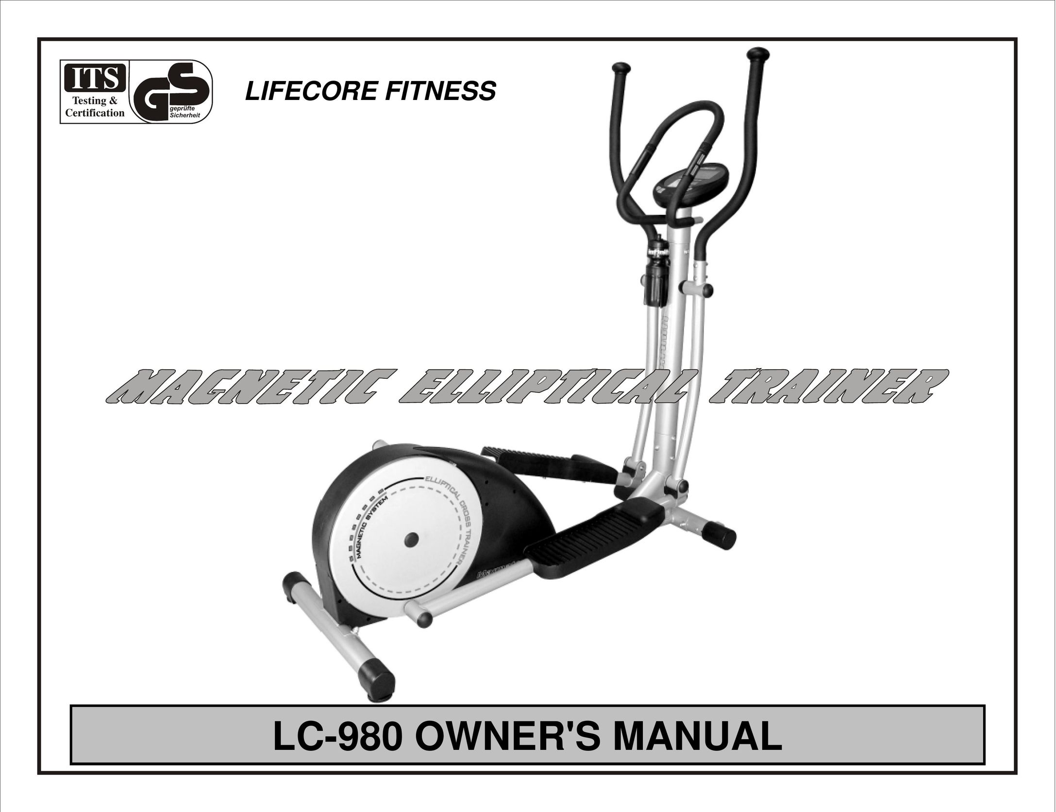 LifeCore Fitness LC-980 Home Gym User Manual