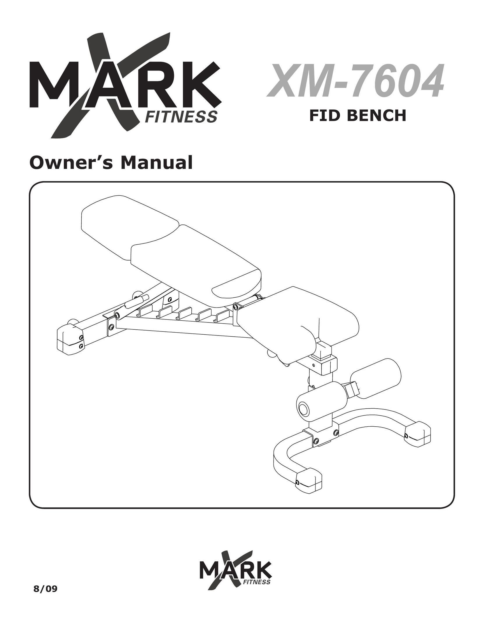 Mark Of Fitness XM-7604 Home Gym User Manual