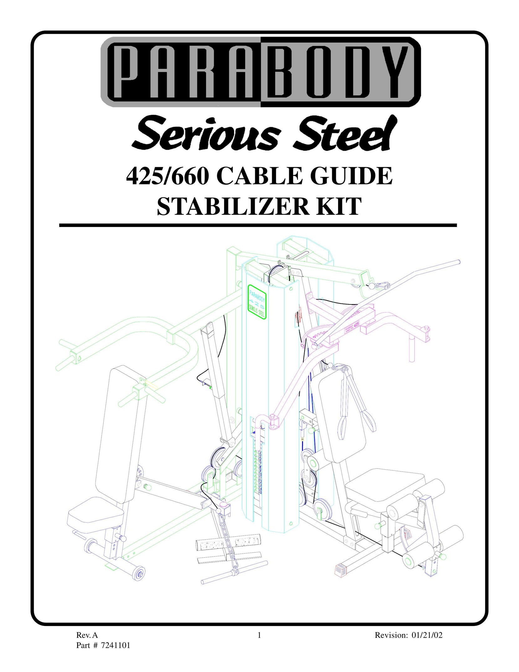 ParaBody 425/660 Home Gym User Manual