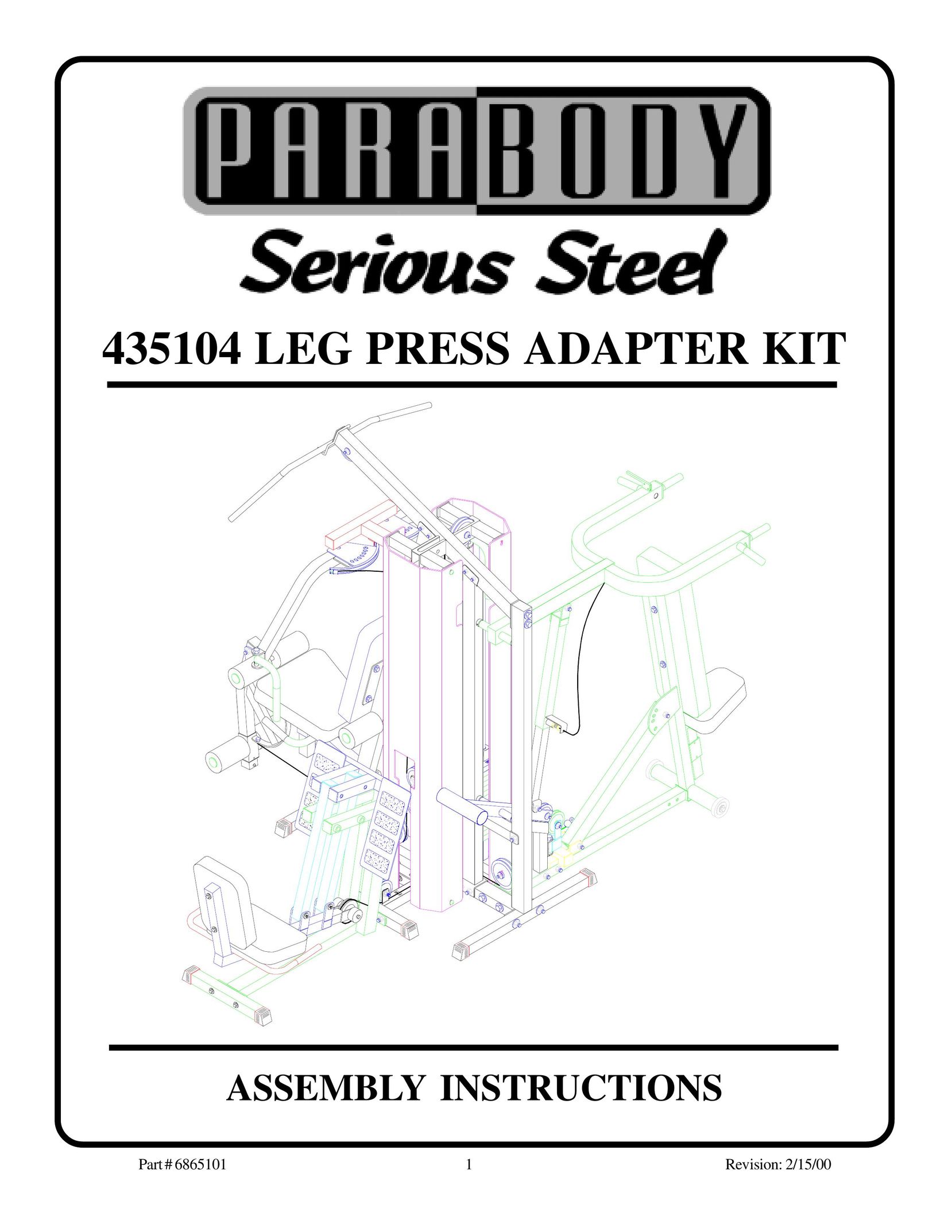 ParaBody 435104 Home Gym User Manual