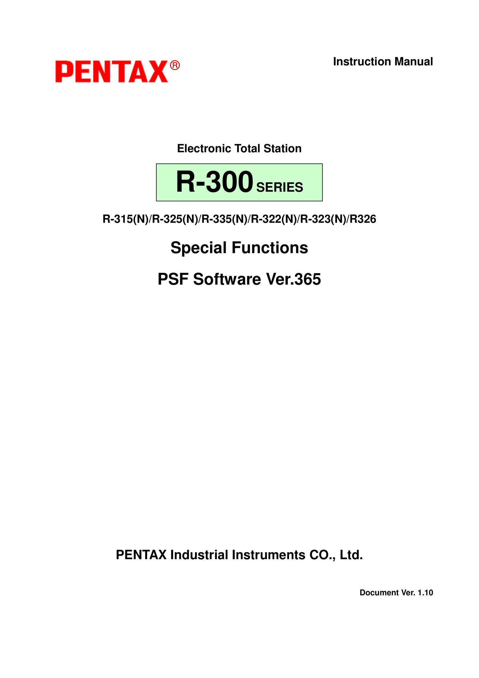 Pentax R-325(N) Home Gym User Manual