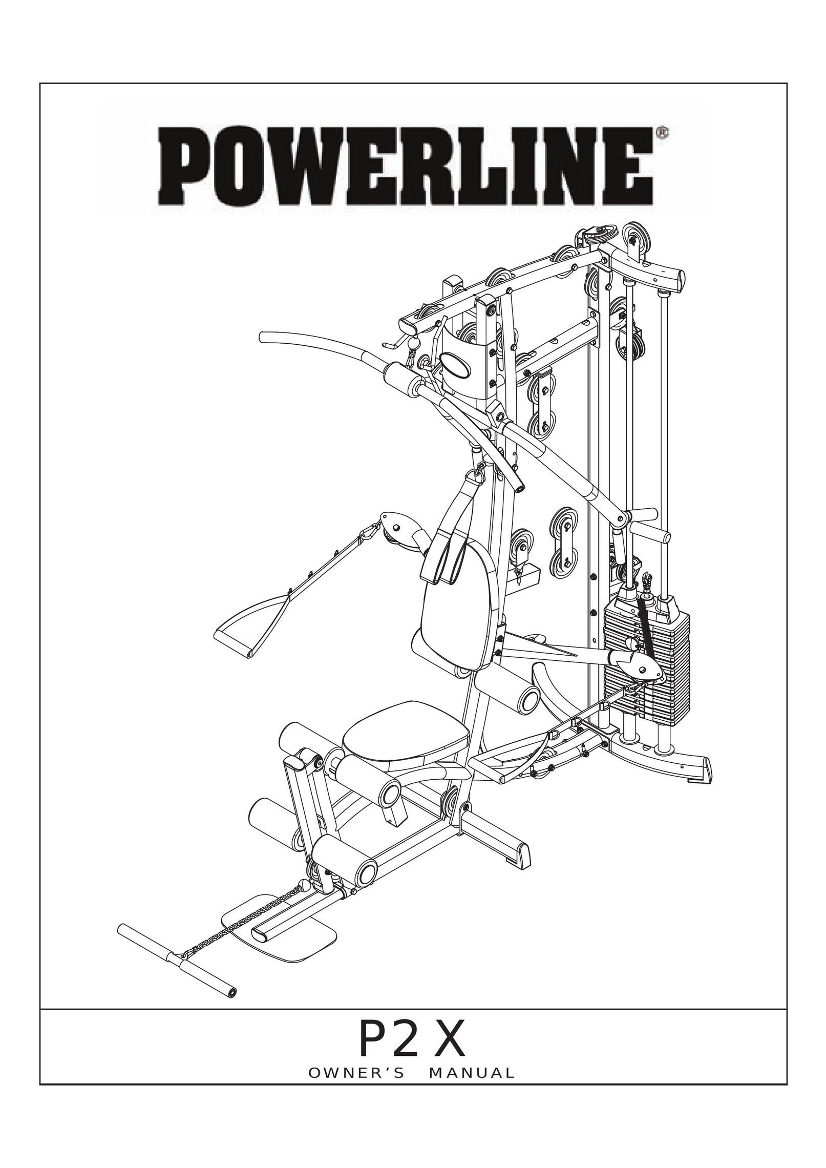 Powerline P2X Home Gym User Manual