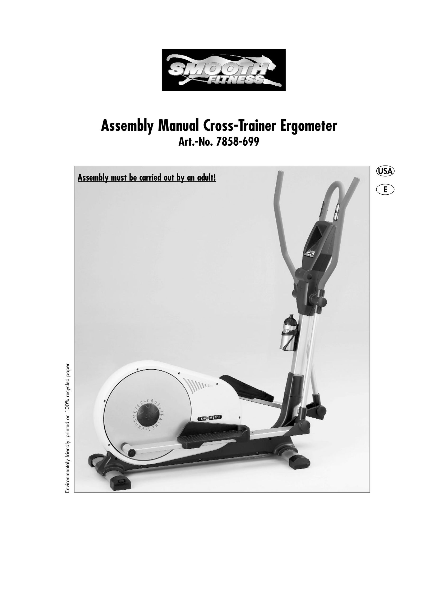 Smooth Fitness 7858-699 Home Gym User Manual