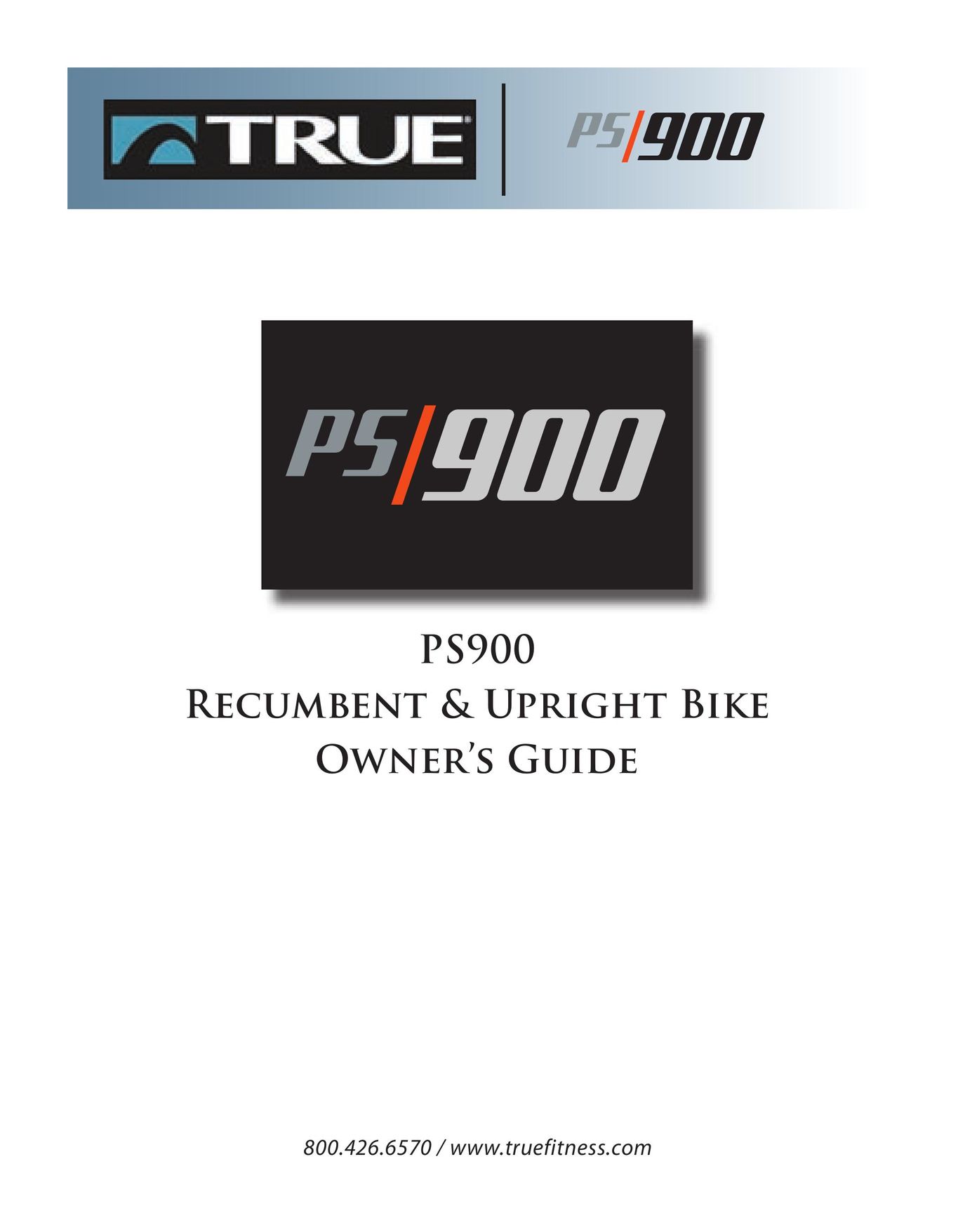 True Fitness PS900 Home Gym User Manual
