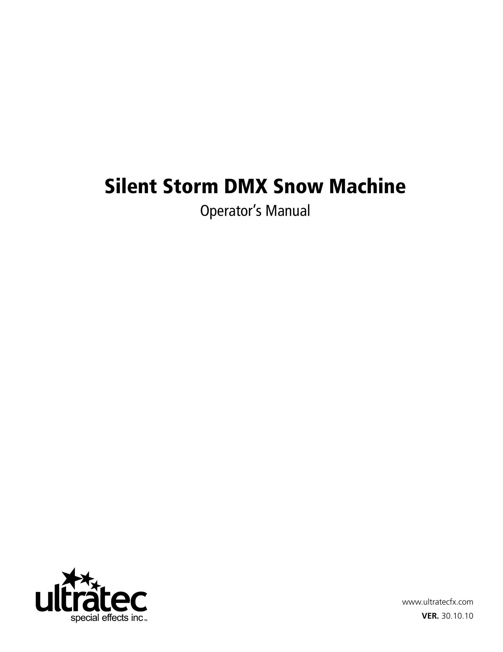 Ultratec SILENT STORM DMX Snowshoes User Manual