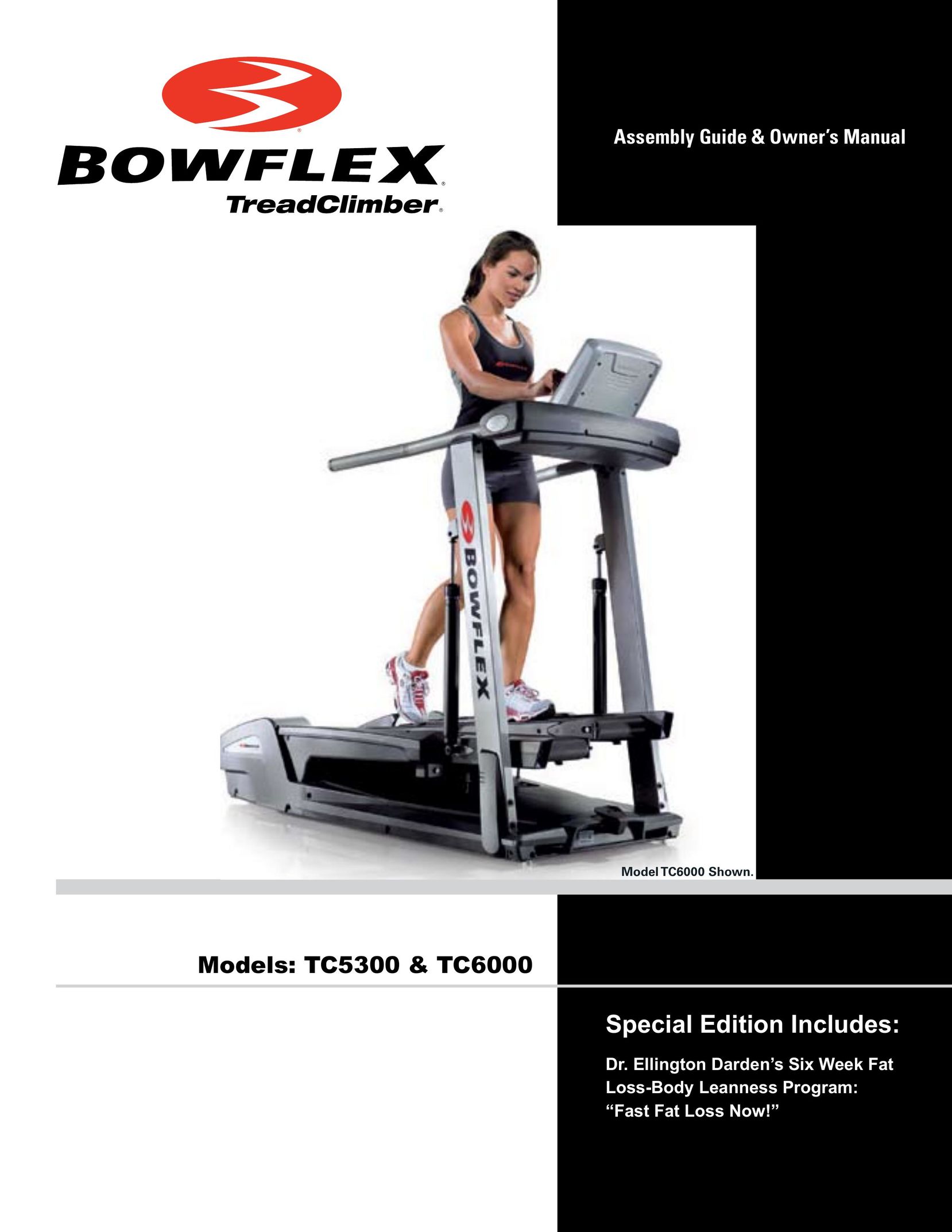 Bowflex TC5300 Treadmill User Manual