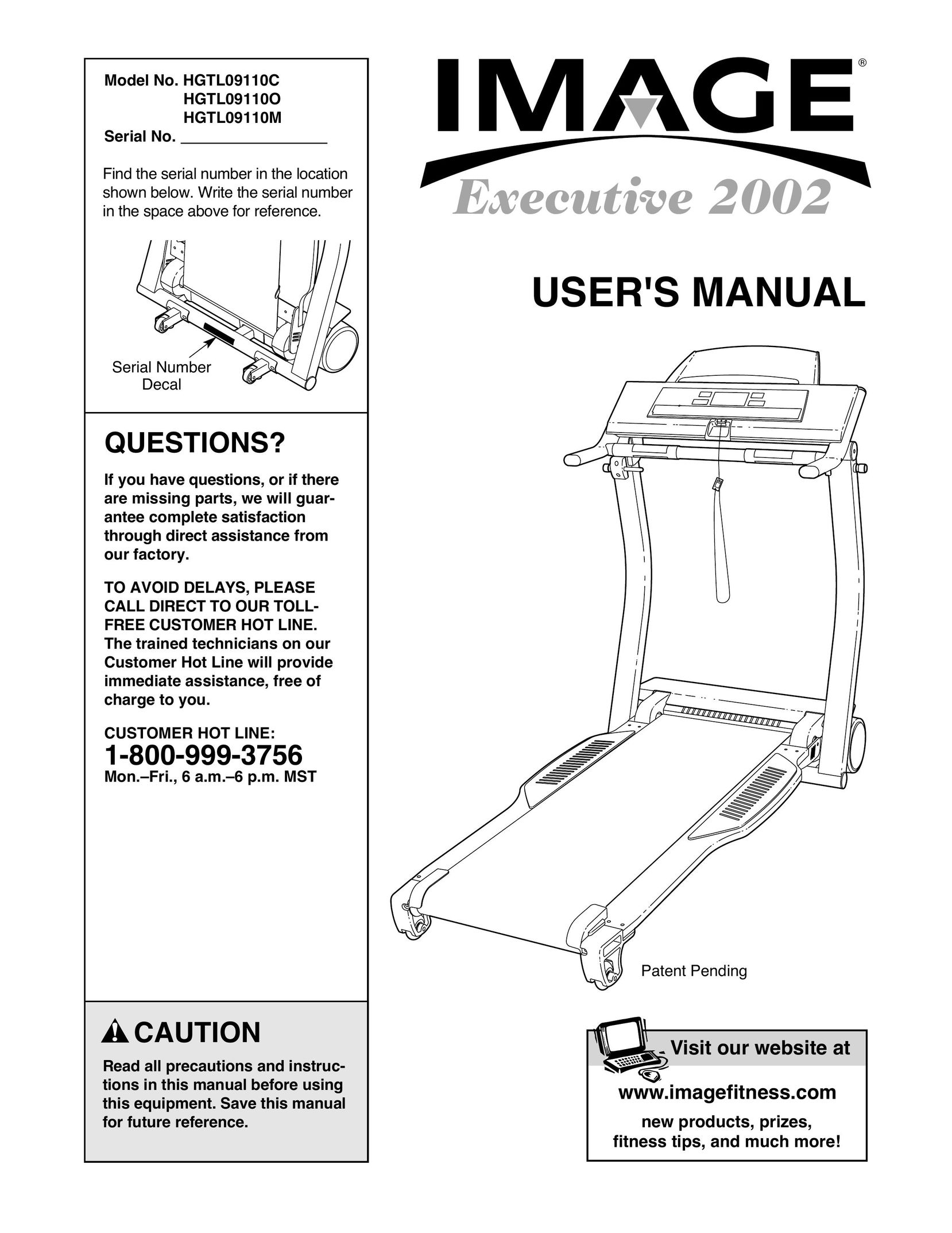 Image HGTL09110C Treadmill User Manual