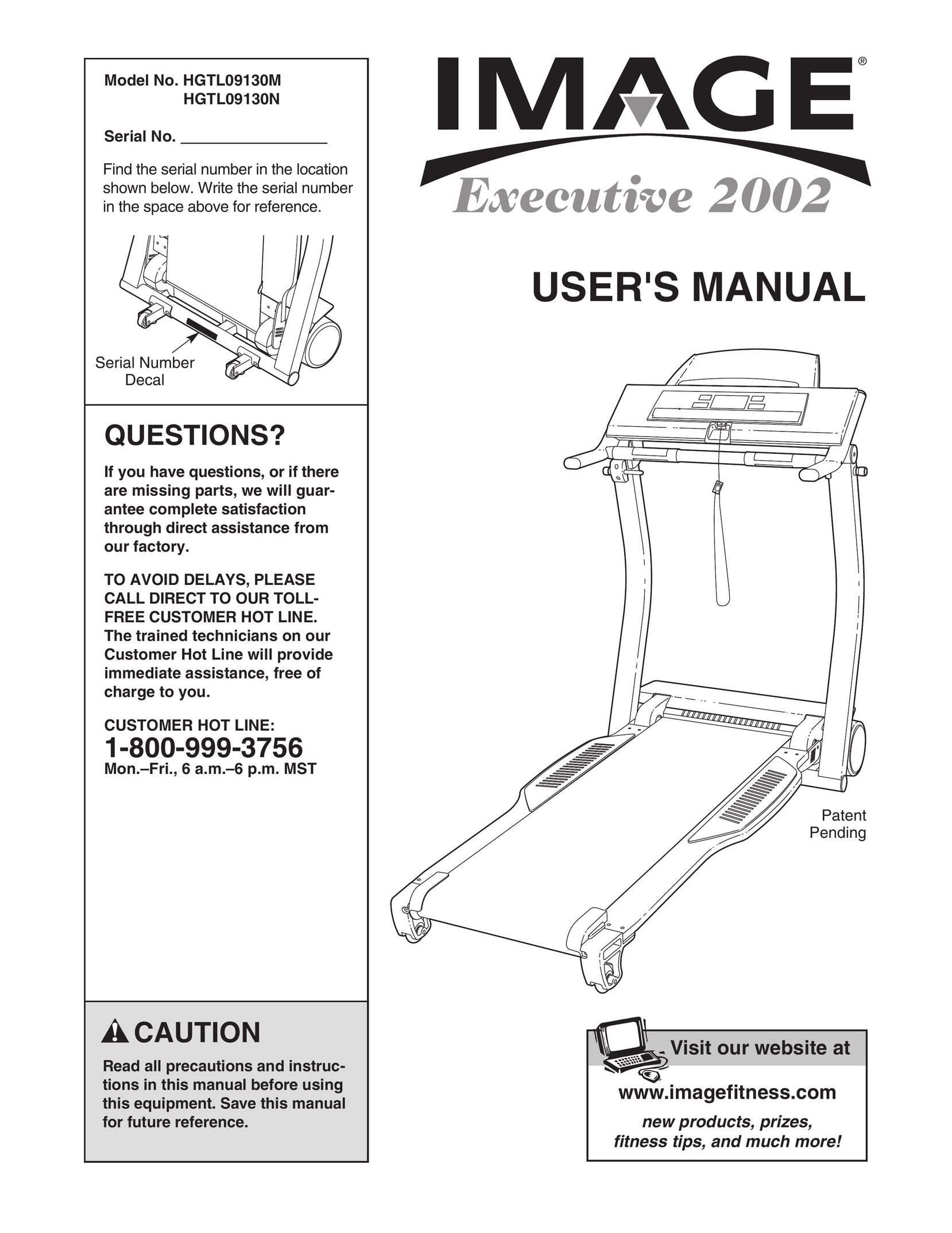 Image HGTL09130N Treadmill User Manual