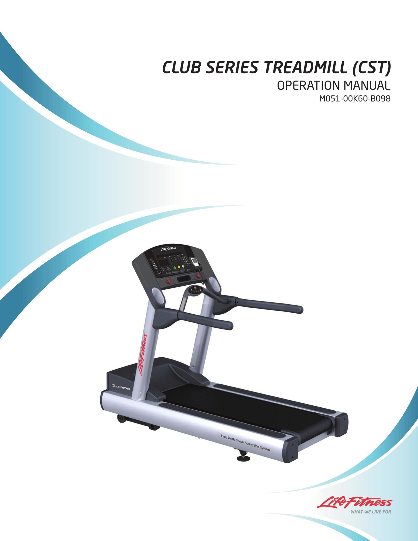 Life Fitness 00K60 Treadmill User Manual