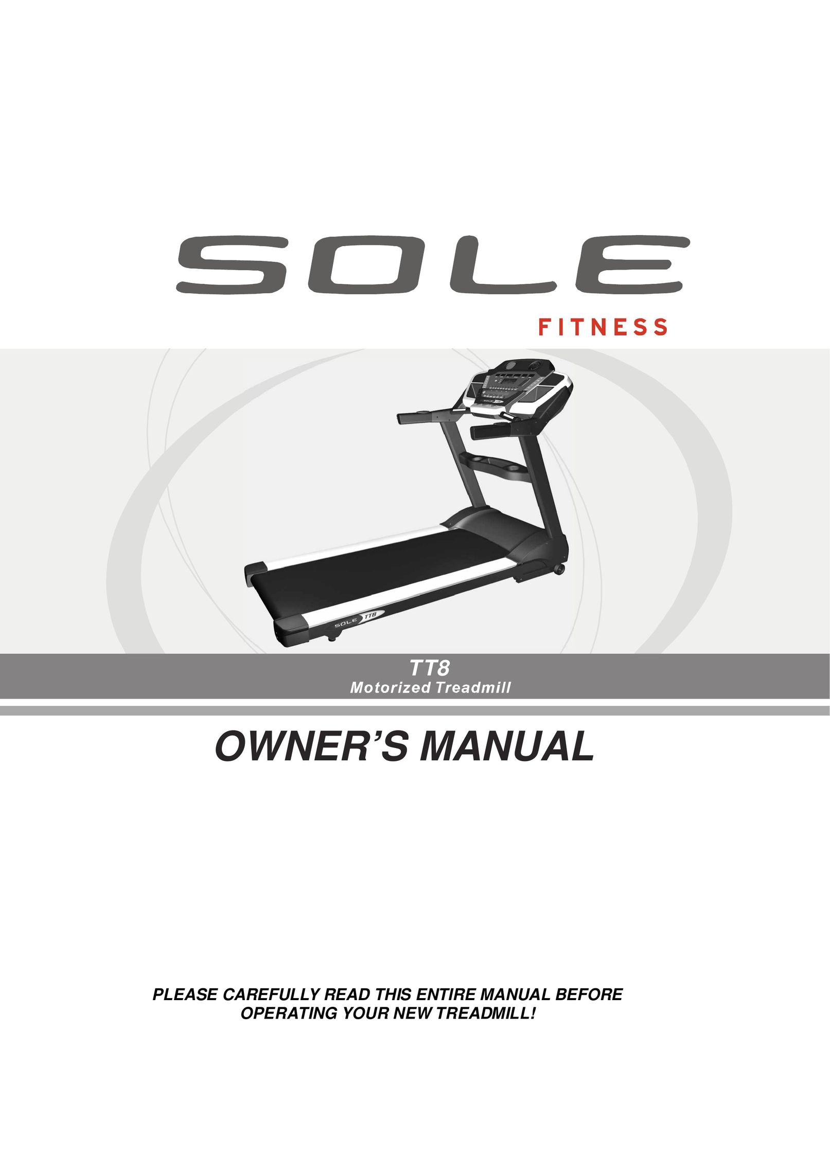 Sole Control Remotes TT8 Treadmill User Manual