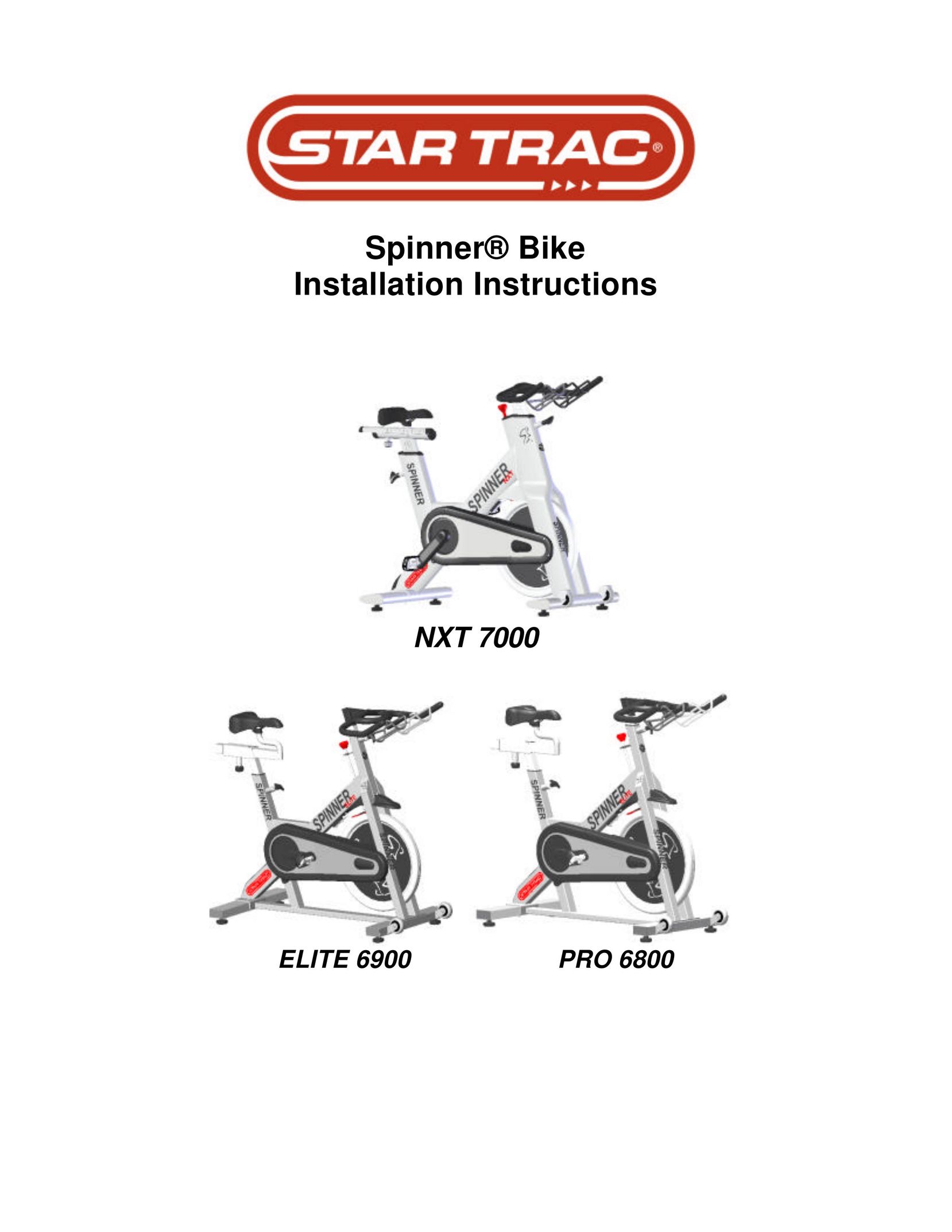 Star Trac NXT 7000 Treadmill User Manual