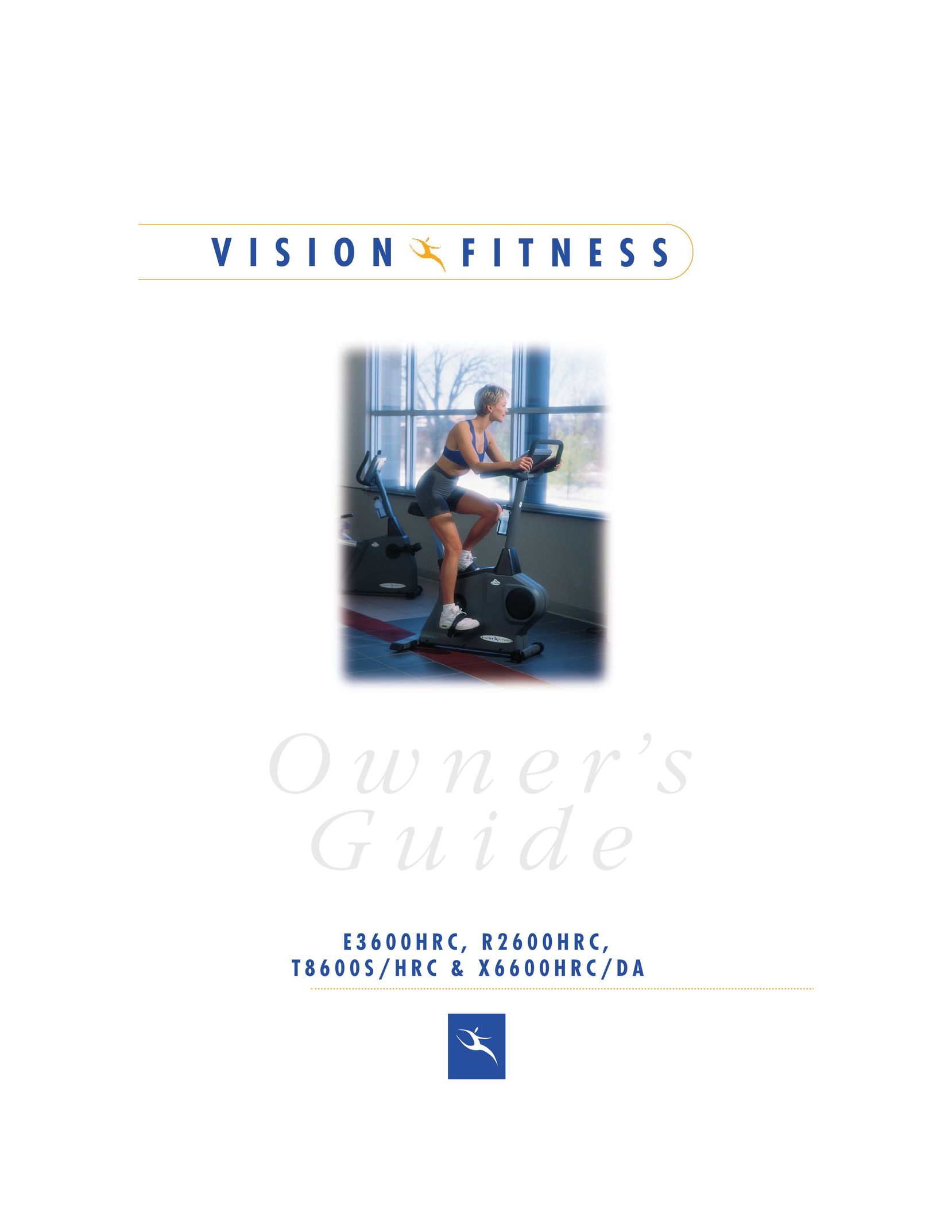 Vision Fitness R2600HRC Treadmill User Manual
