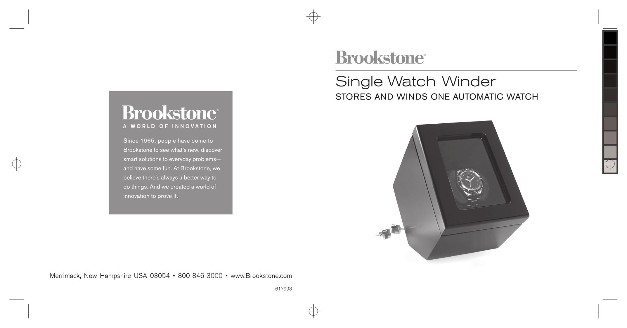 Brookstone 617993 Watch User Manual