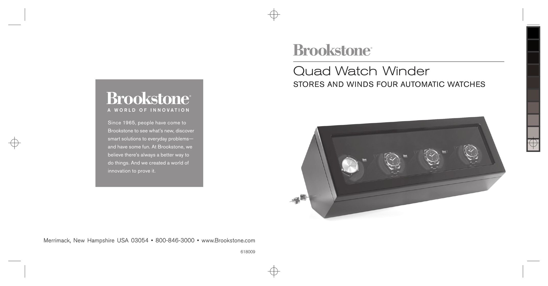 Brookstone 618009 Watch User Manual