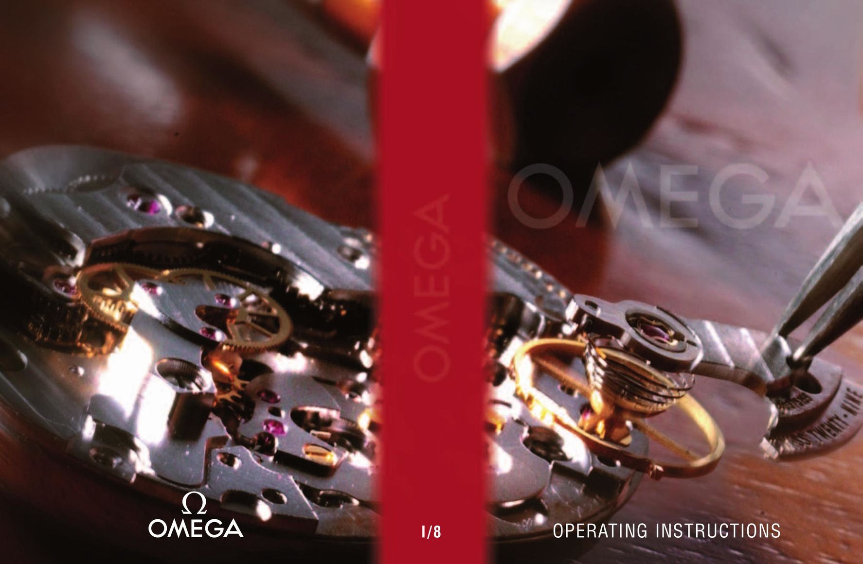 Omega SA 1424 Watch User Manual