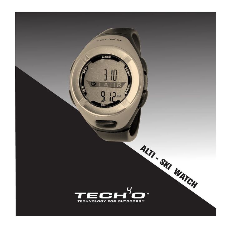 Tech4o Alti-Ski Watch User Manual